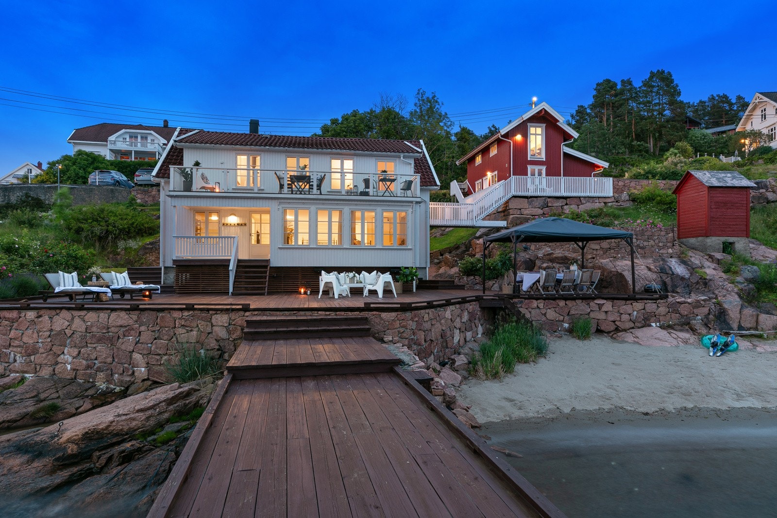 Boligen sett fra bygga Galleribilde