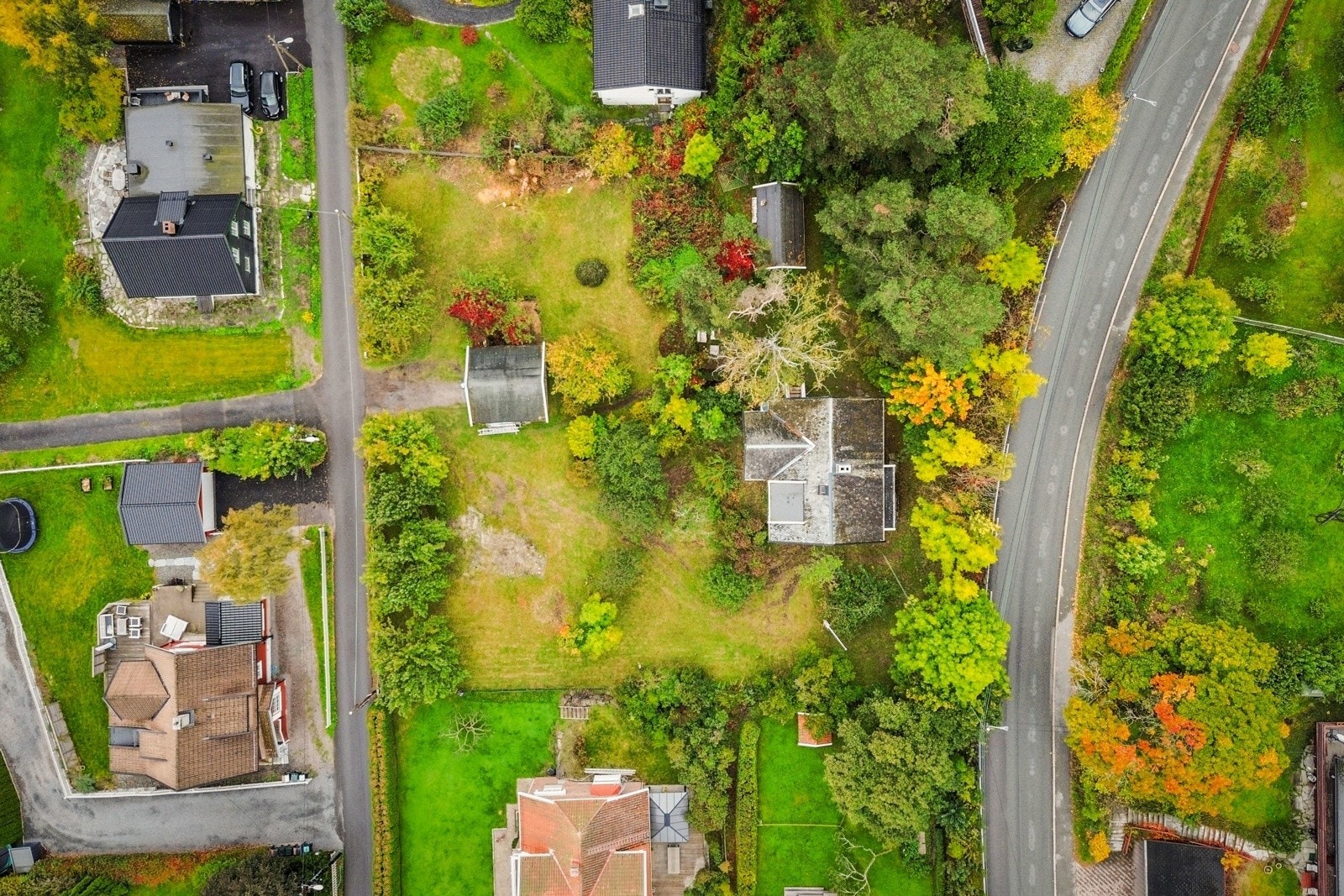 Godkjente rammetillatelser for eneboliger på seksjon 2 og 3 på felles tomt Galleribilde