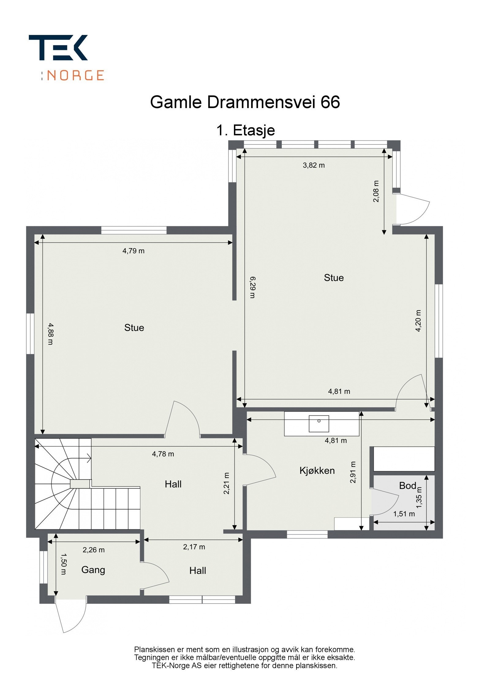 1. etasje Galleribilde