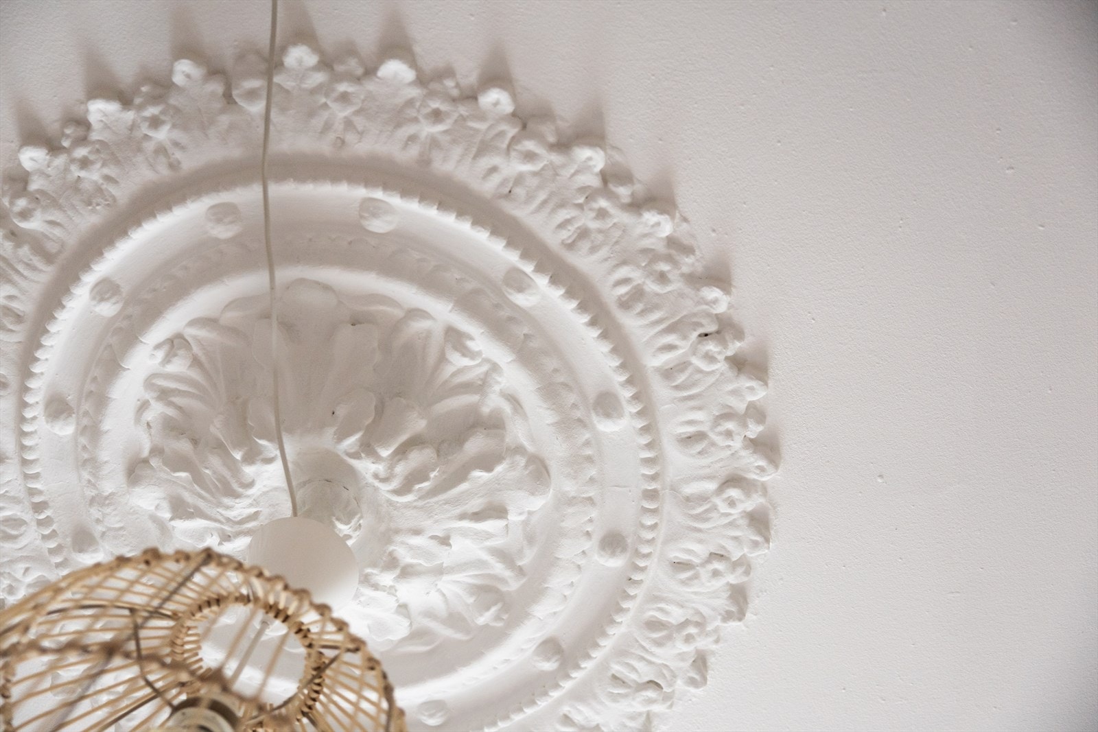 Rosett i tak på soverom Galleribilde