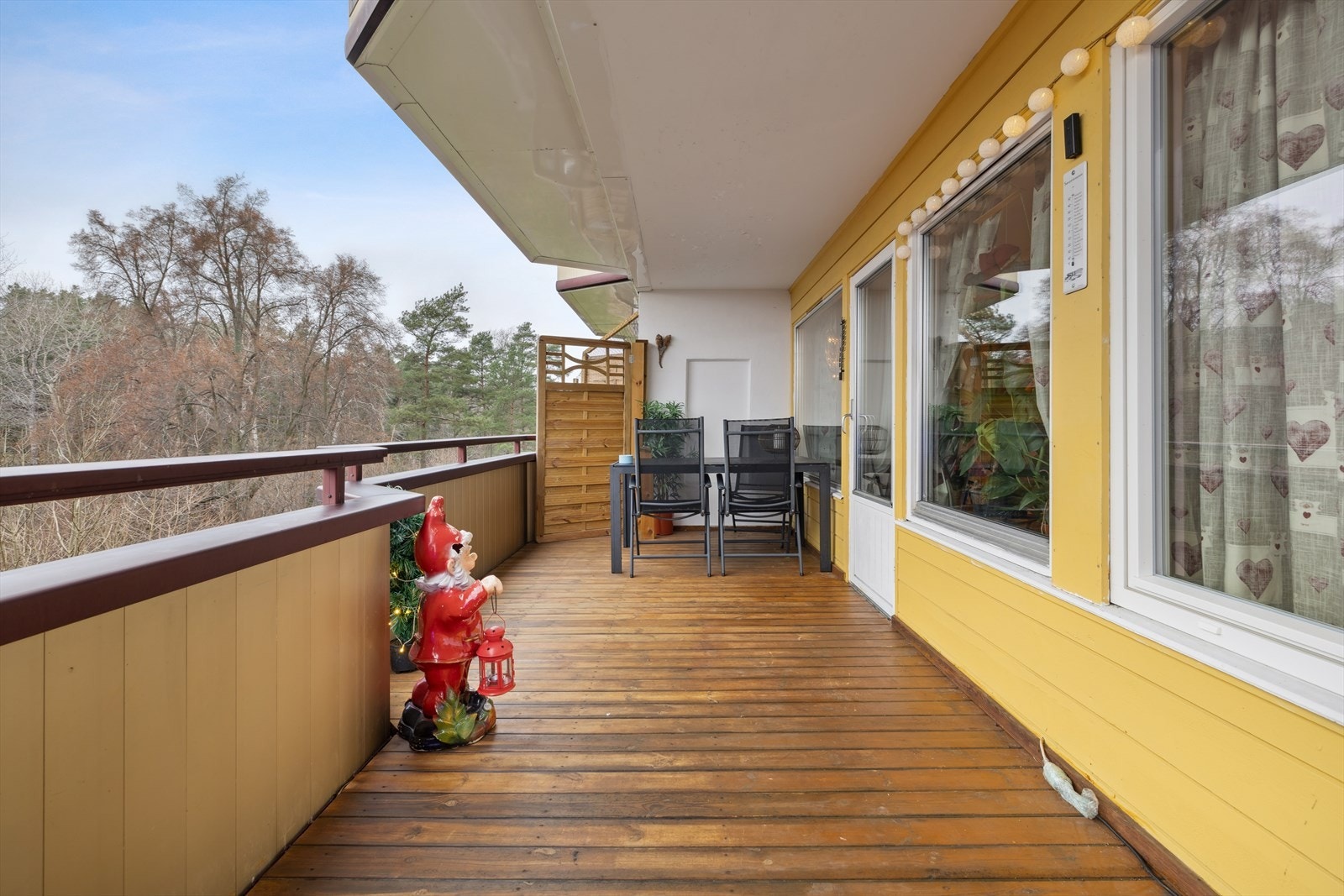 Vestvendt balkong Galleribilde