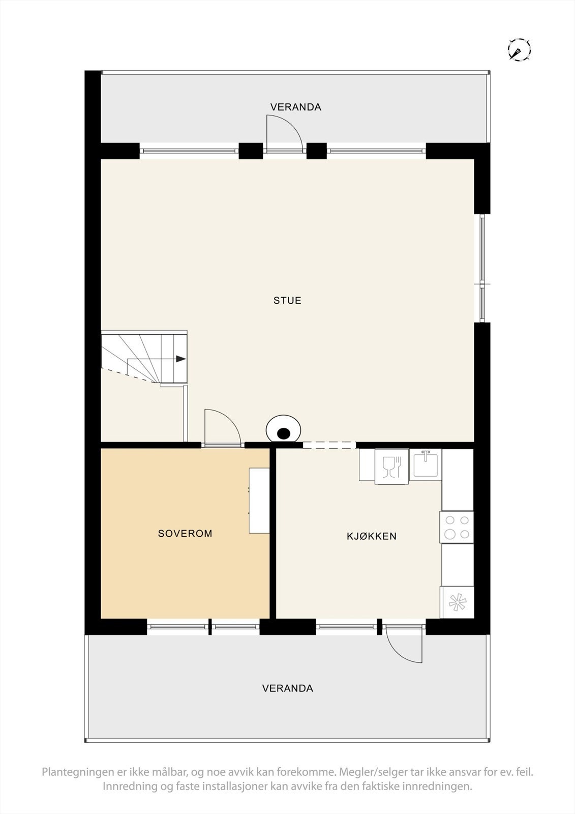 Plantegning - 2. etasje. Galleribilde