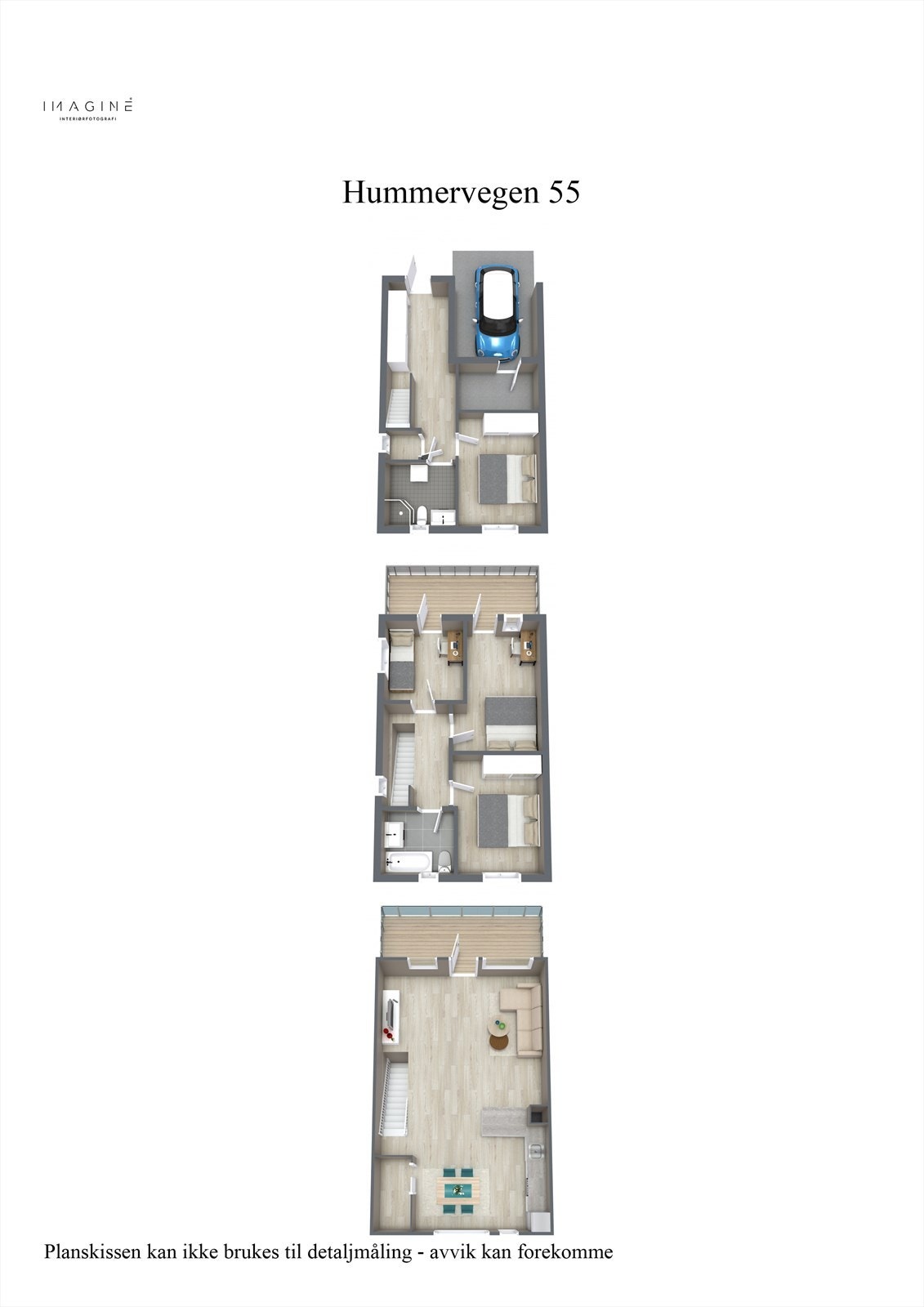Hummervegen 55 - 3D Galleribilde