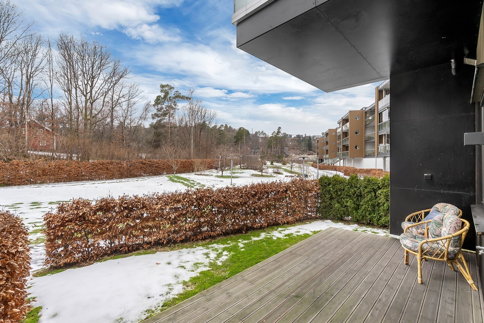 Terrasse | Her kan late sommerdager nytes. Galleribilde