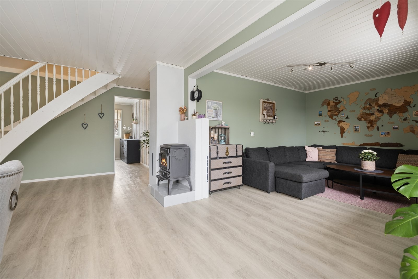 Herlig stueavdeling med god møbleringsfrihet. Galleribilde