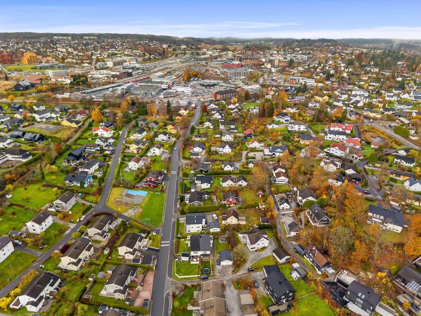 Dronefoto Galleribilde