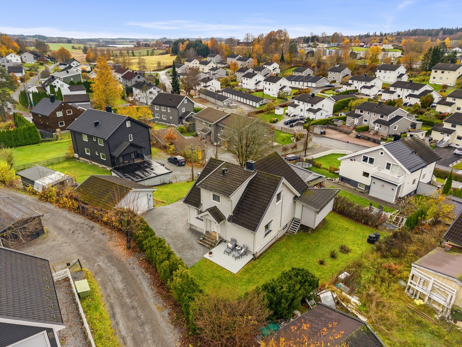 Dronefoto Galleribilde