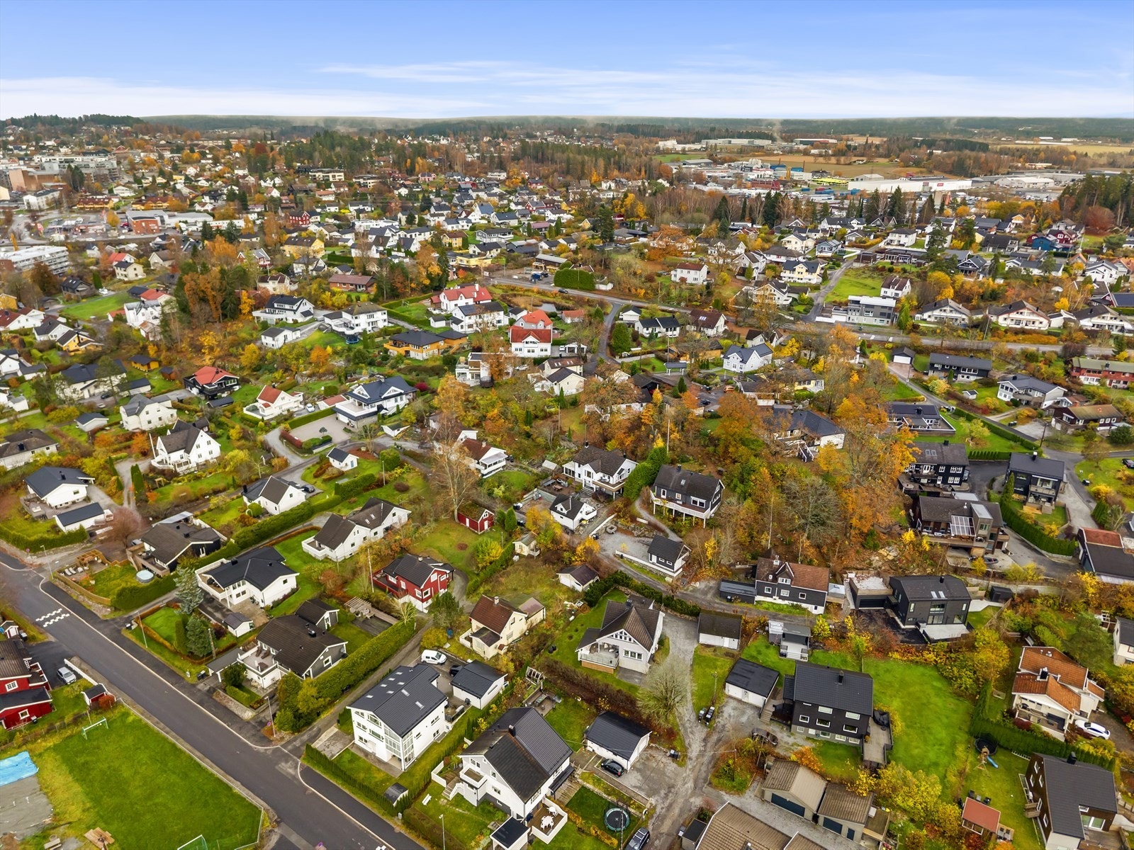 Dronefoto Galleribilde