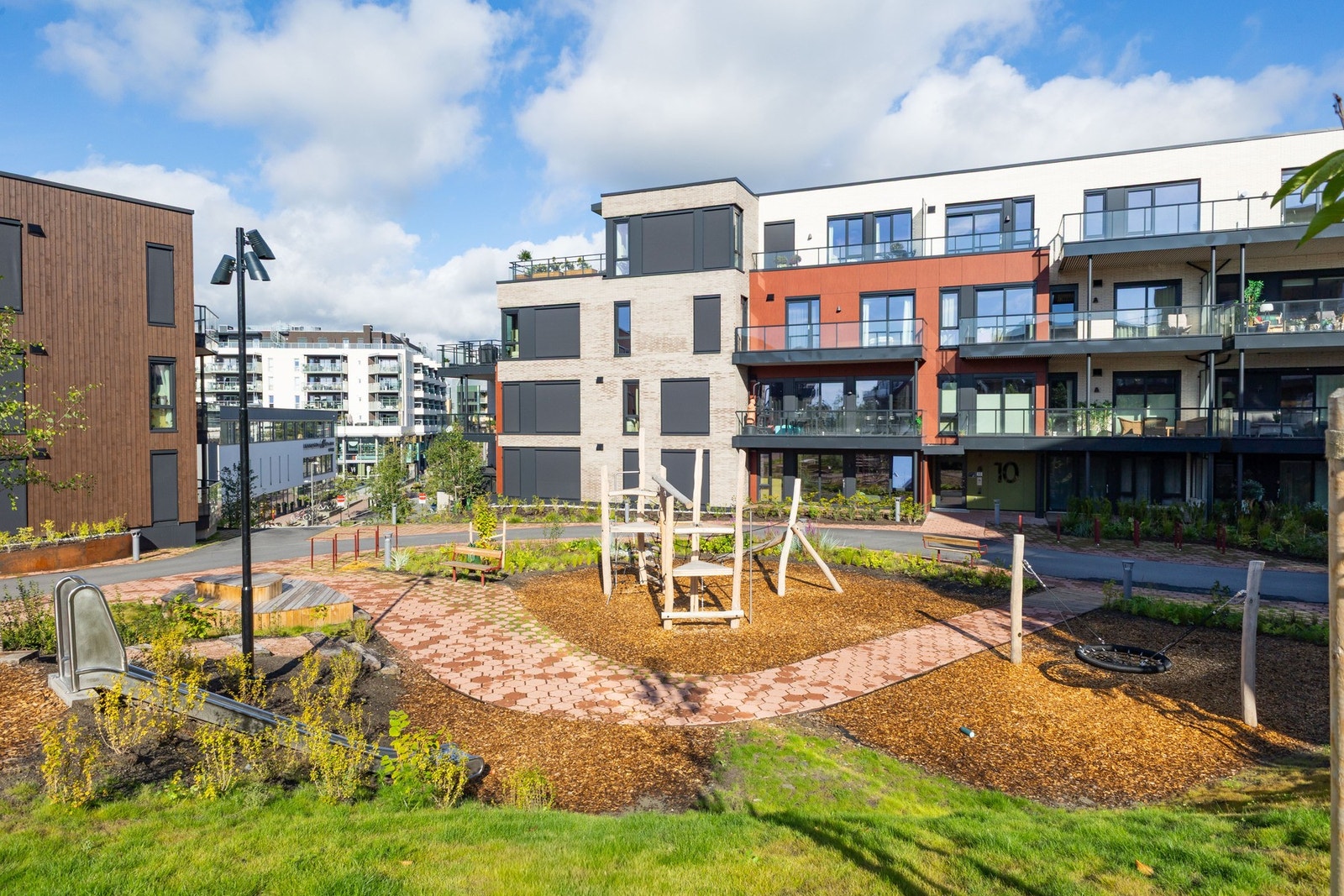 Flotte uteområder. Her fra tidlig høst 2025 Galleribilde