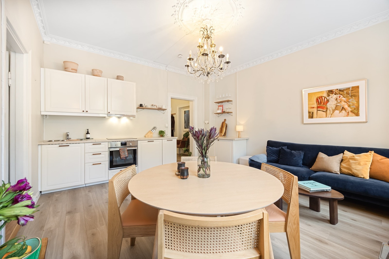 Dette er en klassisk selveierleilighet med ettertraktet og fin beliggenhet på Majorstuen. Foto: Marit Andersen. Galleribilde