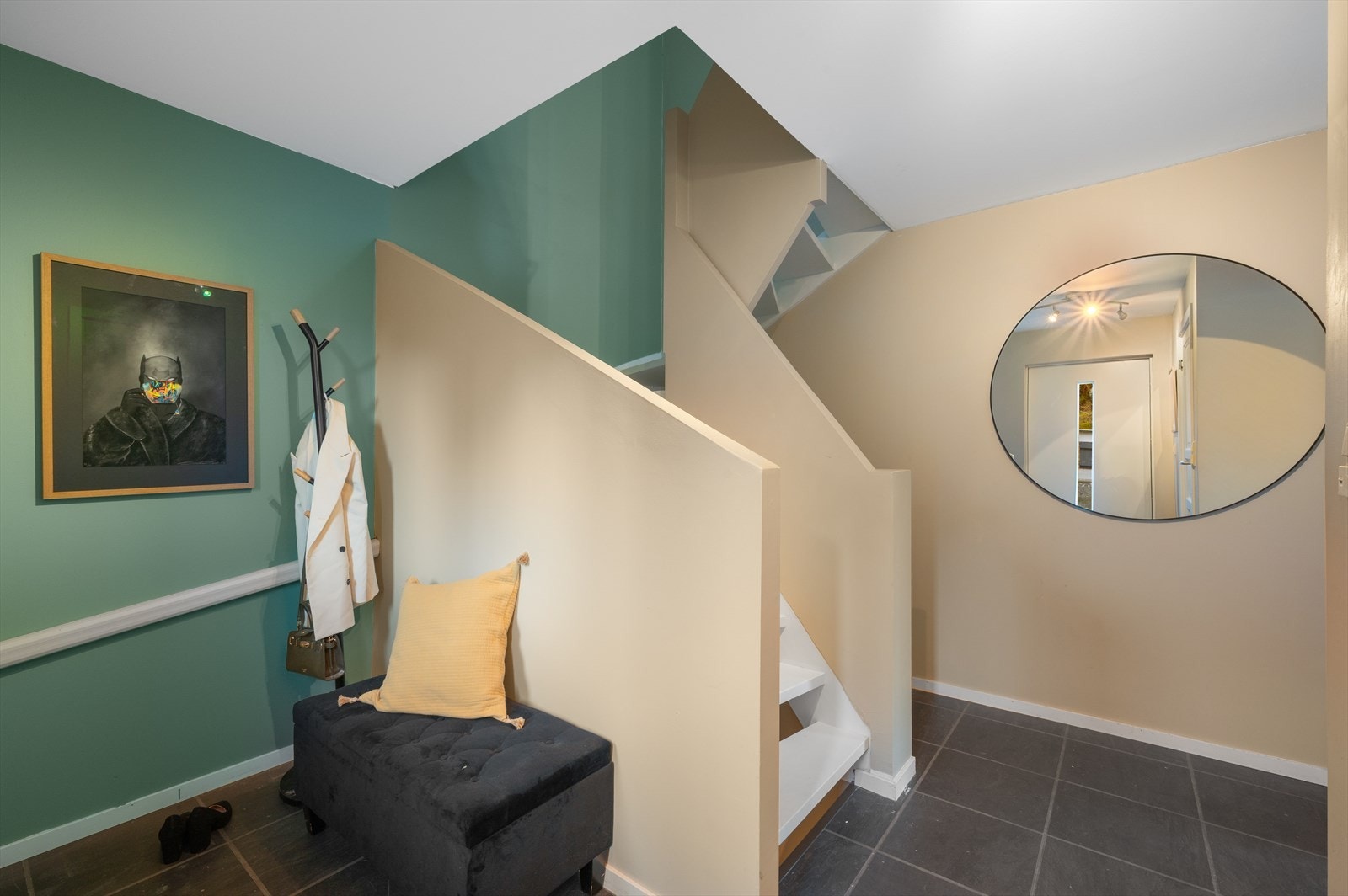 - Vi beveger oss opp i boligens loftsetasje - Galleribilde