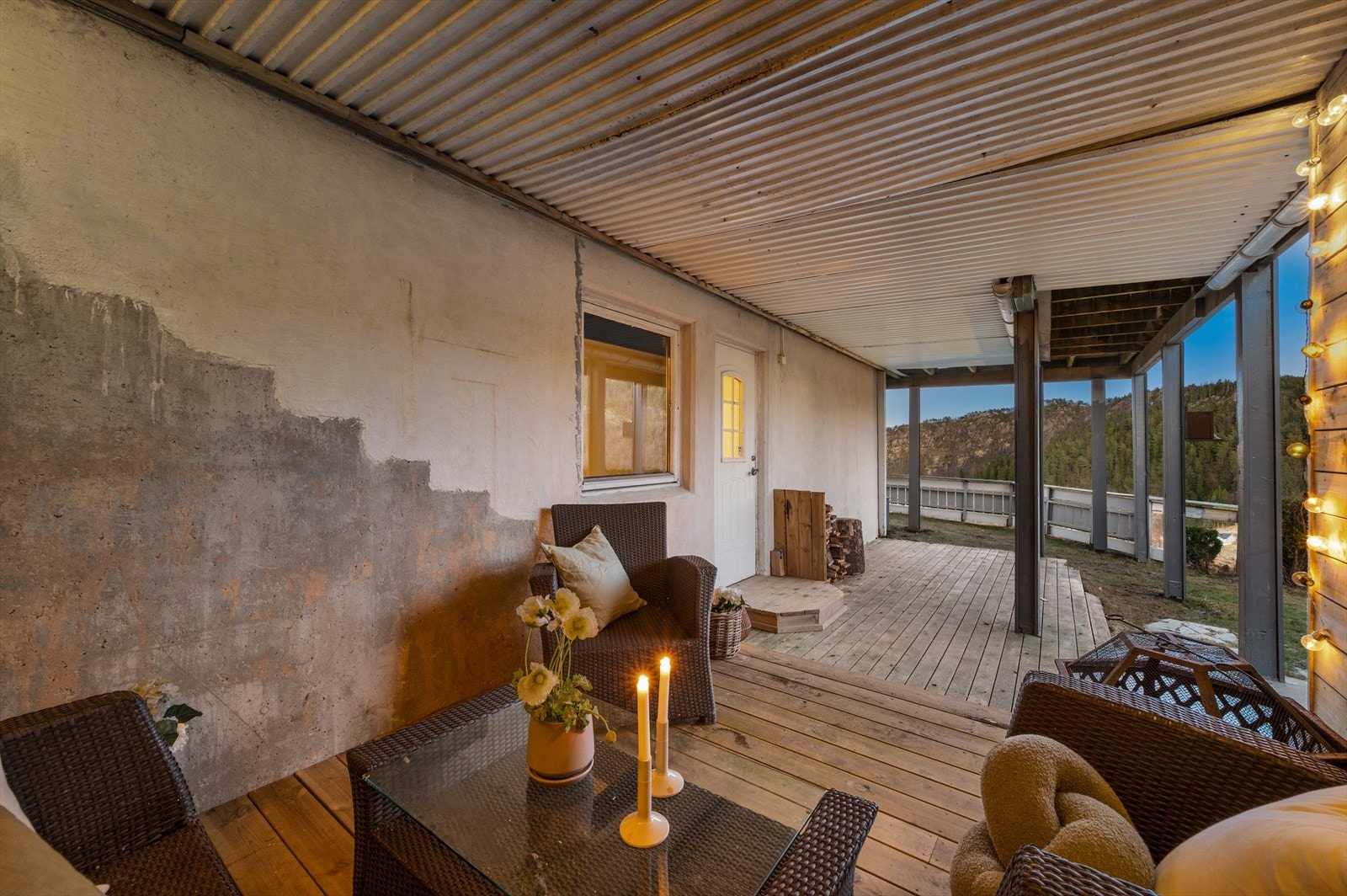 - Et perfekt samlingspunkt for familien på sene sommerkvelder! - Galleribilde