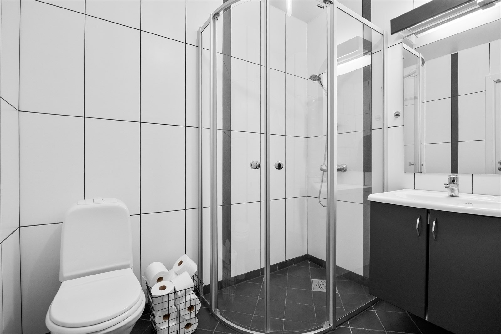 Det er inkludert varmtvann i felleskostnadene Galleribilde