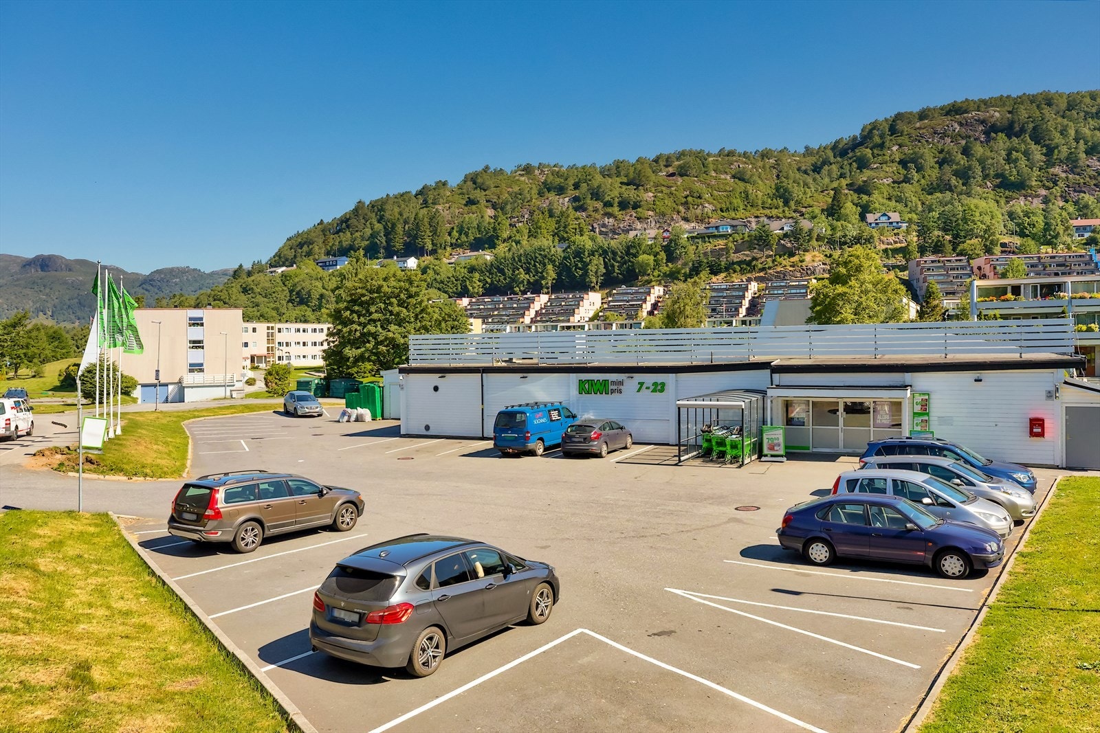 Nærområdet - Nyborg Kiwi ligger rett ved Galleribilde