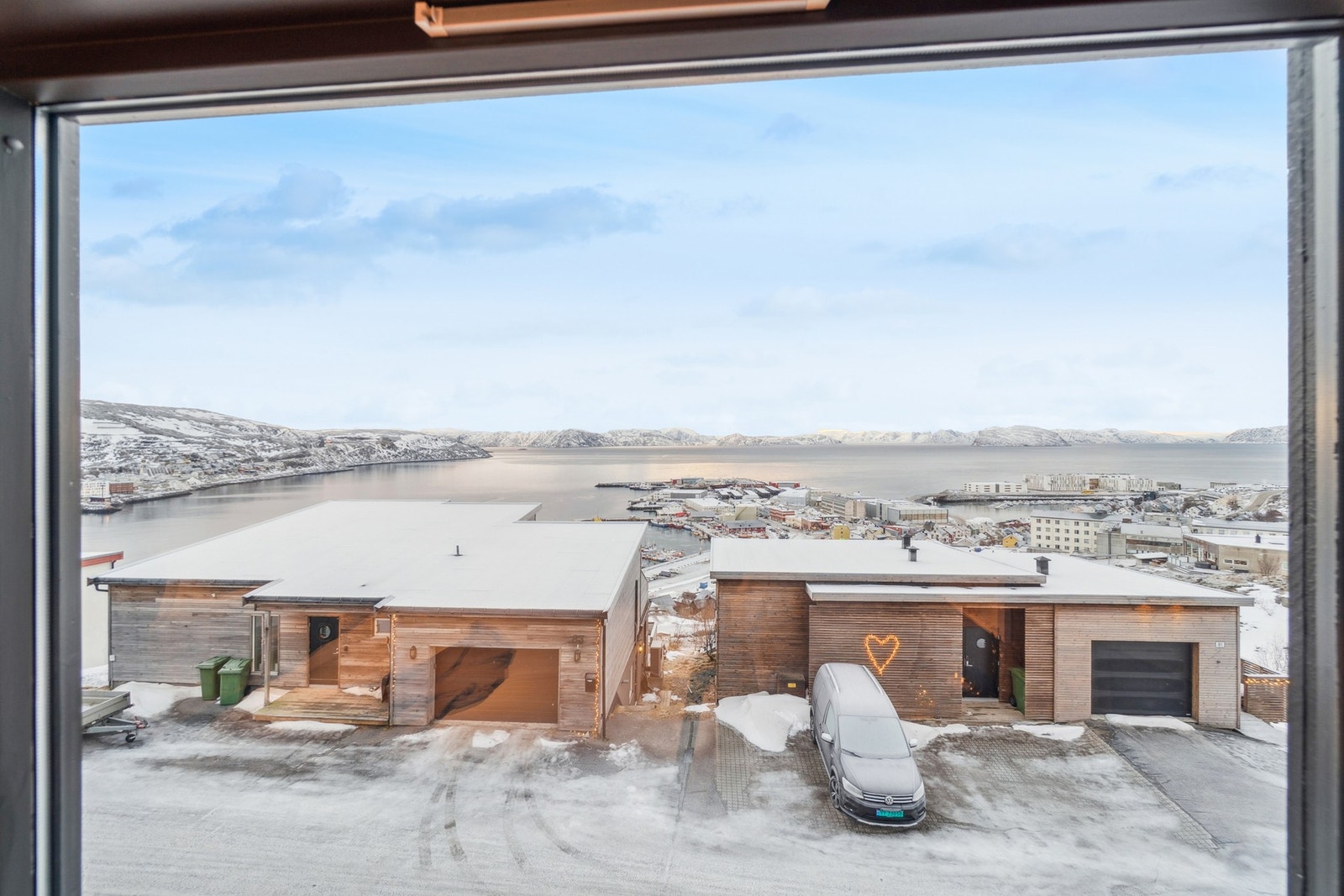 Tenk deg å våkne til denne flotte utsikten! Galleribilde