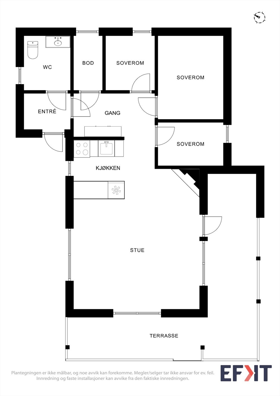 Plantegning. Galleribilde