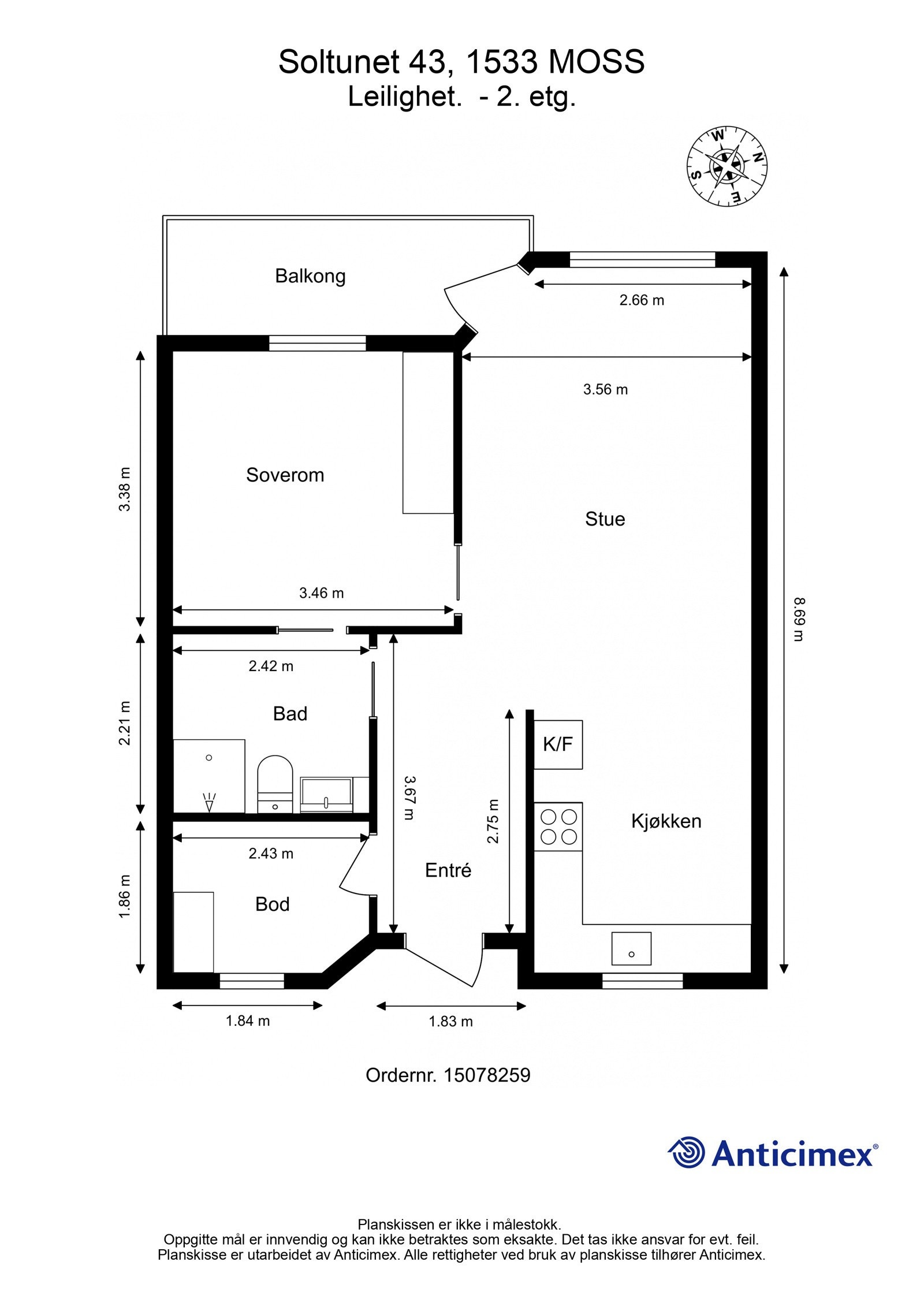 Plantegning. Galleribilde