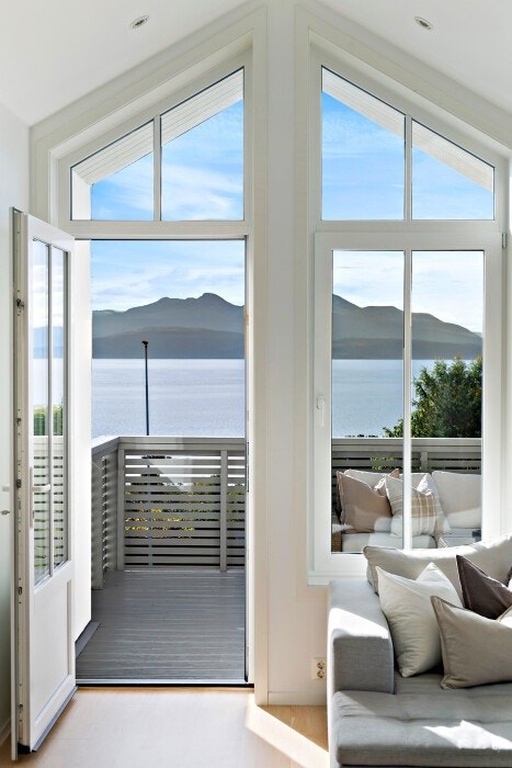 Utsikt fra loftstue Galleribilde