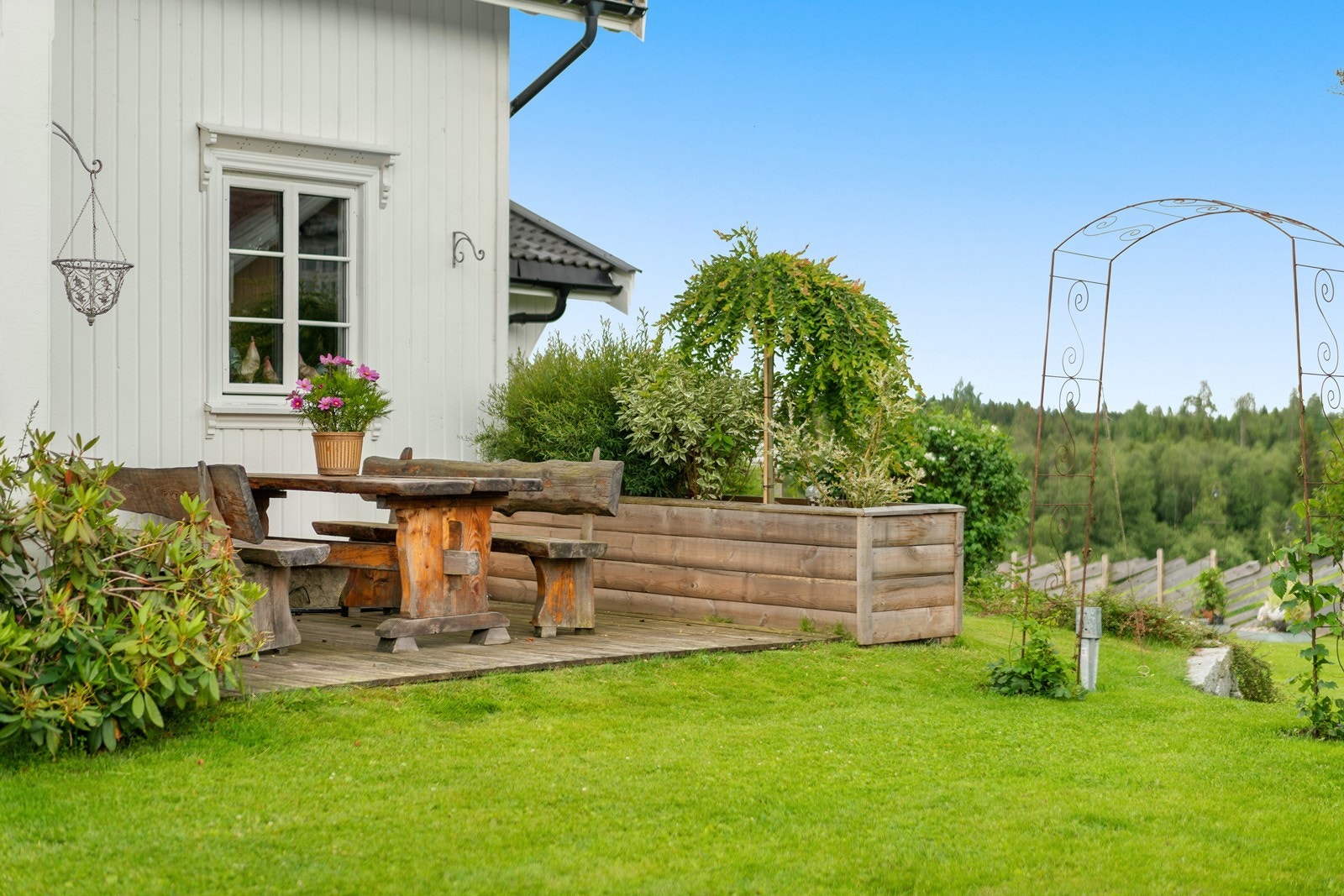 Markplatting på 8 kvm. Galleribilde