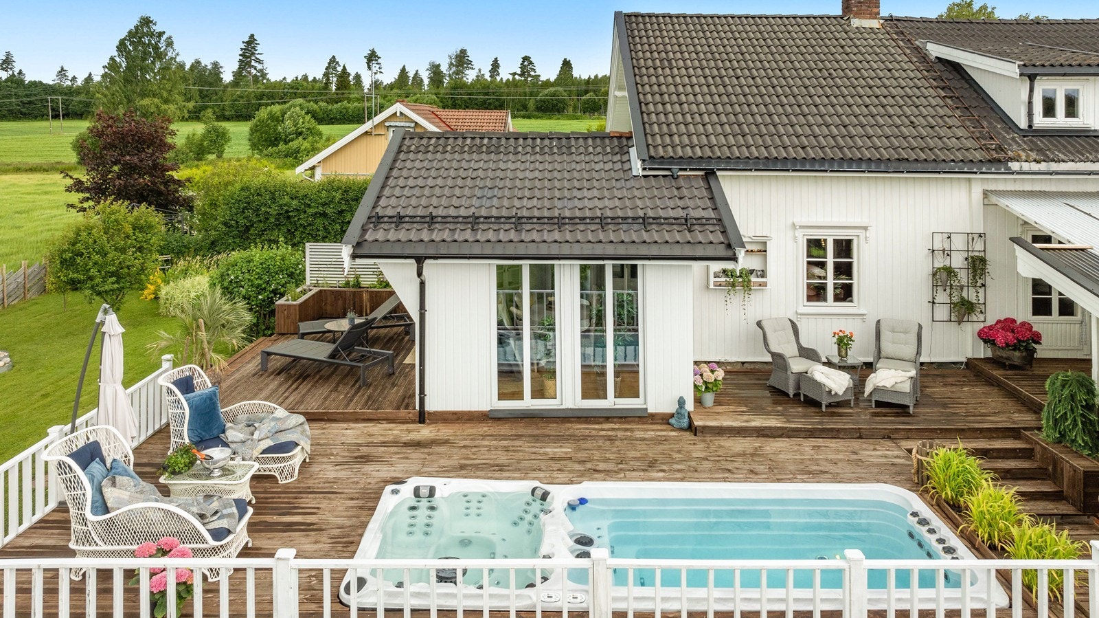 I 2019 ble terrassen utvidet og det ble etablert et tilbygg. Galleribilde