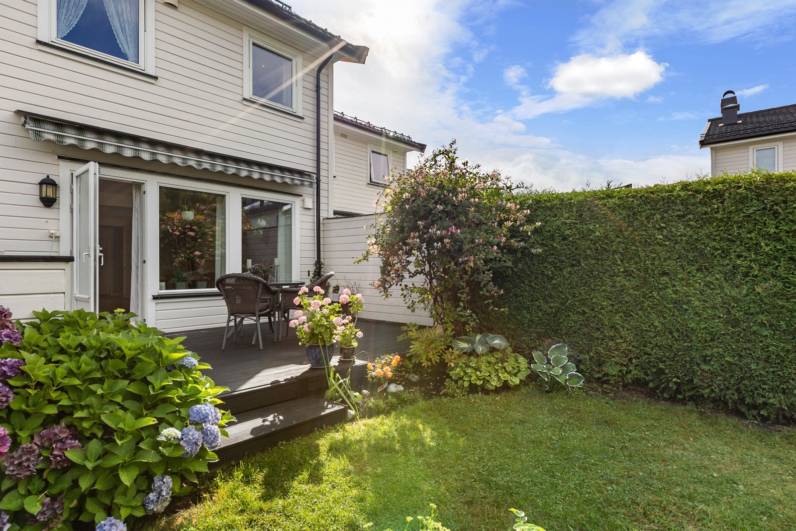 Nydelig hage Galleribilde