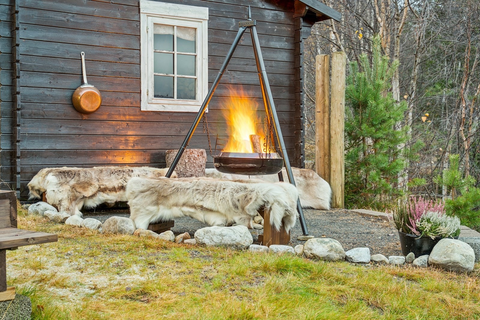 Her kan man grille og hygge seg med familie og bekjente. Galleribilde