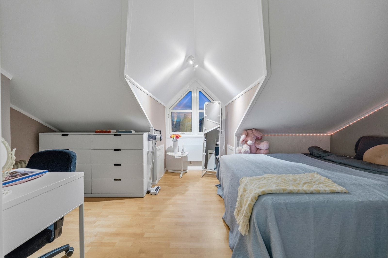 Loftetasje. Galleribilde