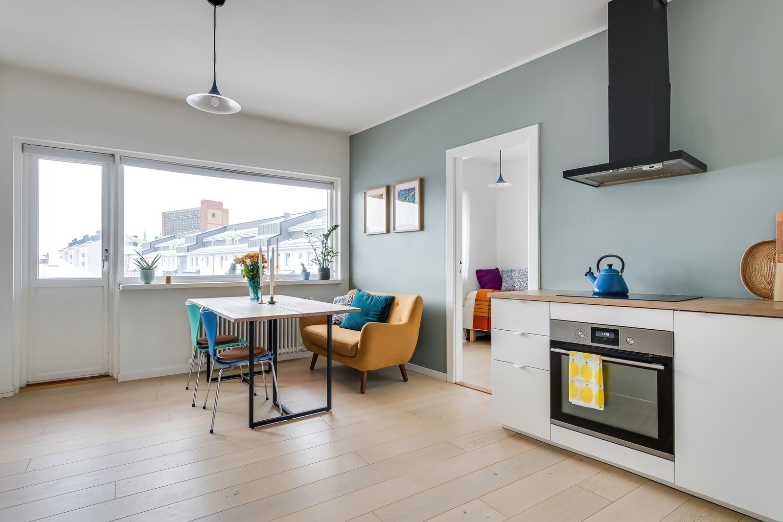 Her har du også utgang til balkongen. Galleribilde