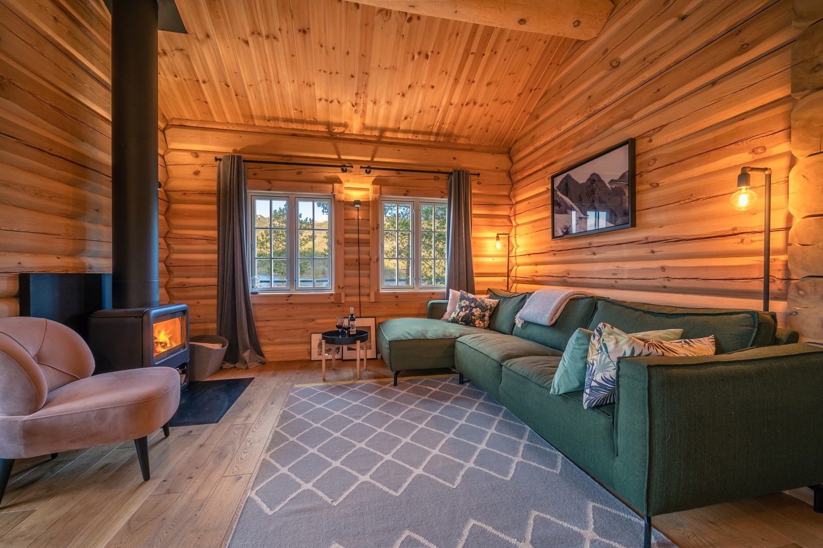 Peiskos med fin utsikt (selgers arkivbilde) Galleribilde