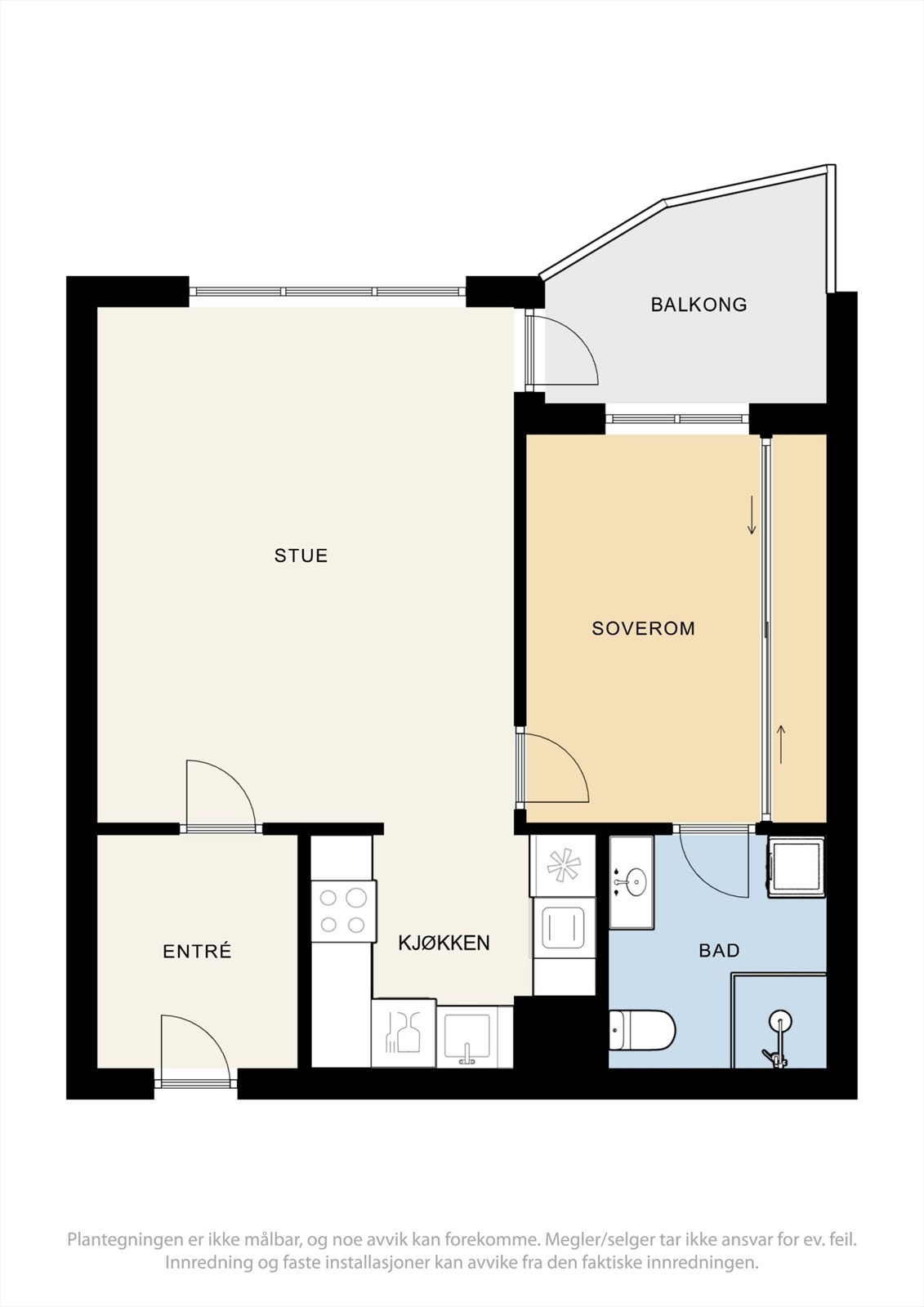 Plantegning. Galleribilde