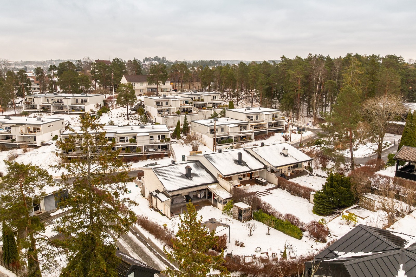 Nærheten til marka og kyststiene gir gode muligheter for både korte og lengre turer uten at man trenger å bruke bilen. Galleribilde
