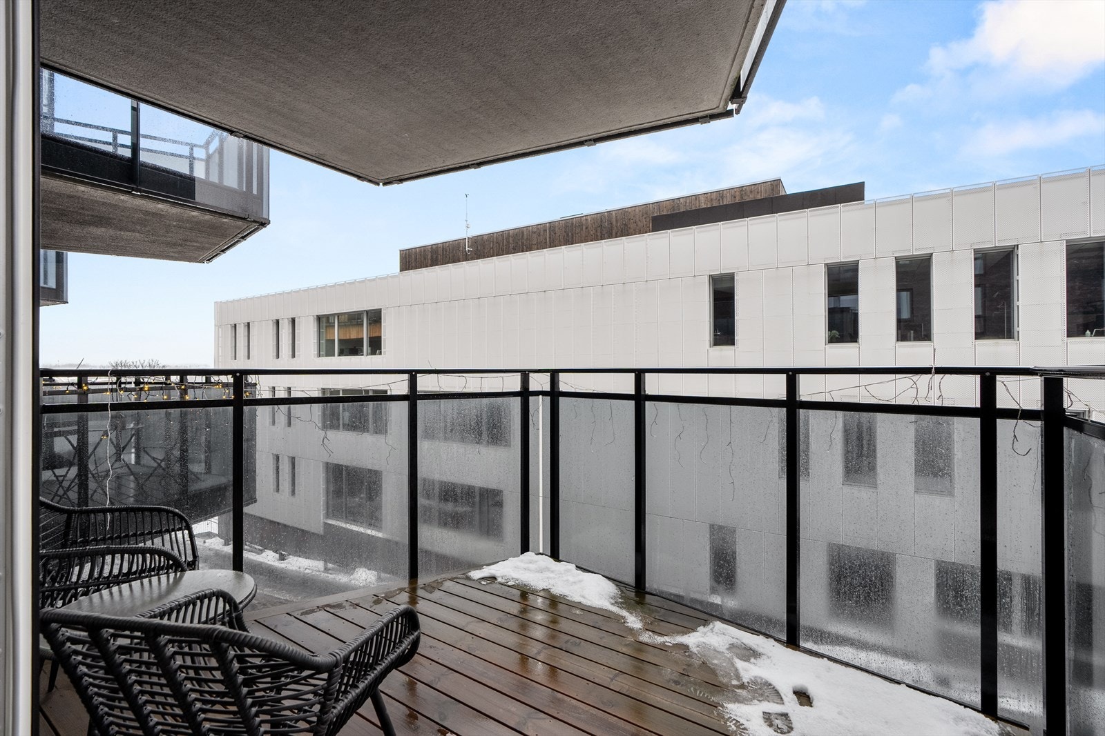 Fra stuen er det utgang til en balkong på 7 m². Galleribilde