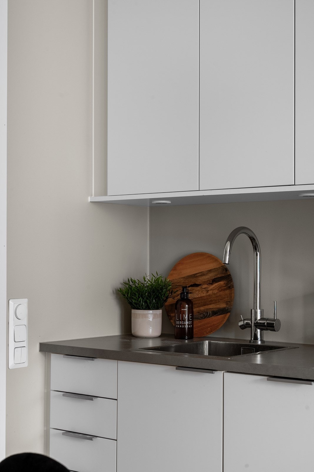 Kjøkkenet er sikret med et vannstoppsystem for økt trygghet. Galleribilde