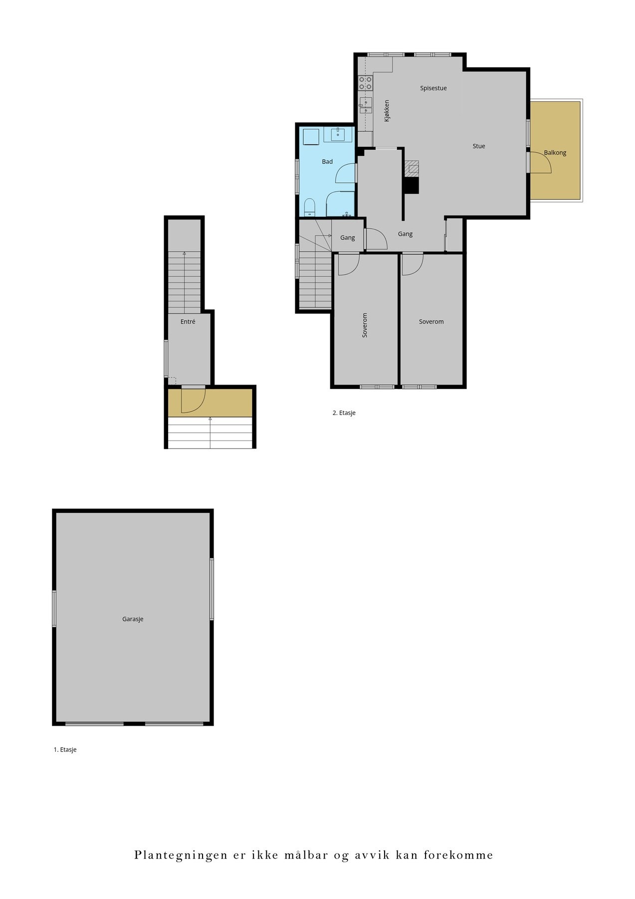 Veiledende plantegning Galleribilde