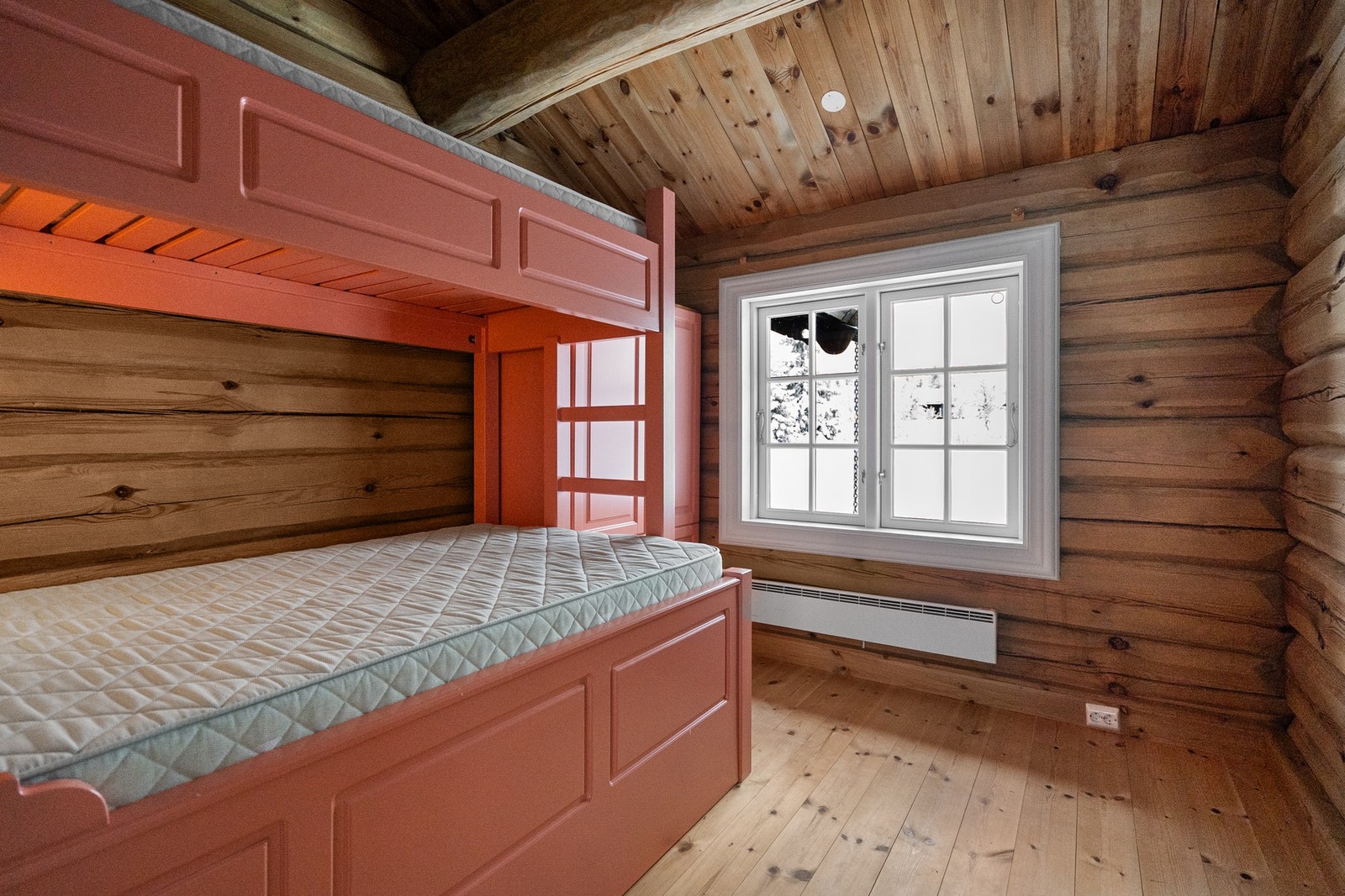 De to øvrige soverommene er innredet med køyesenger og tilhørende skap. Galleribilde