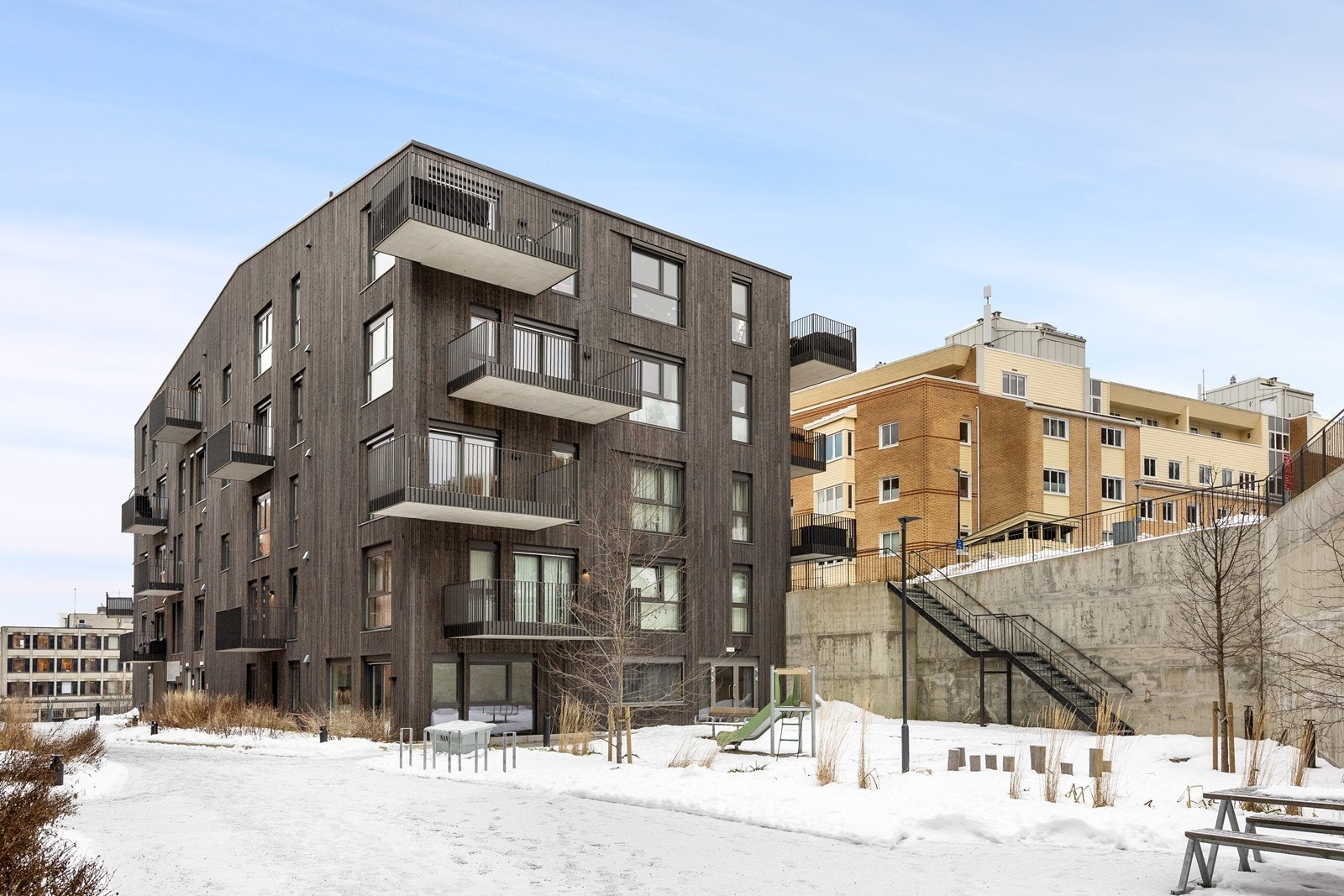 Uteområdene er pent opparbeidet Galleribilde