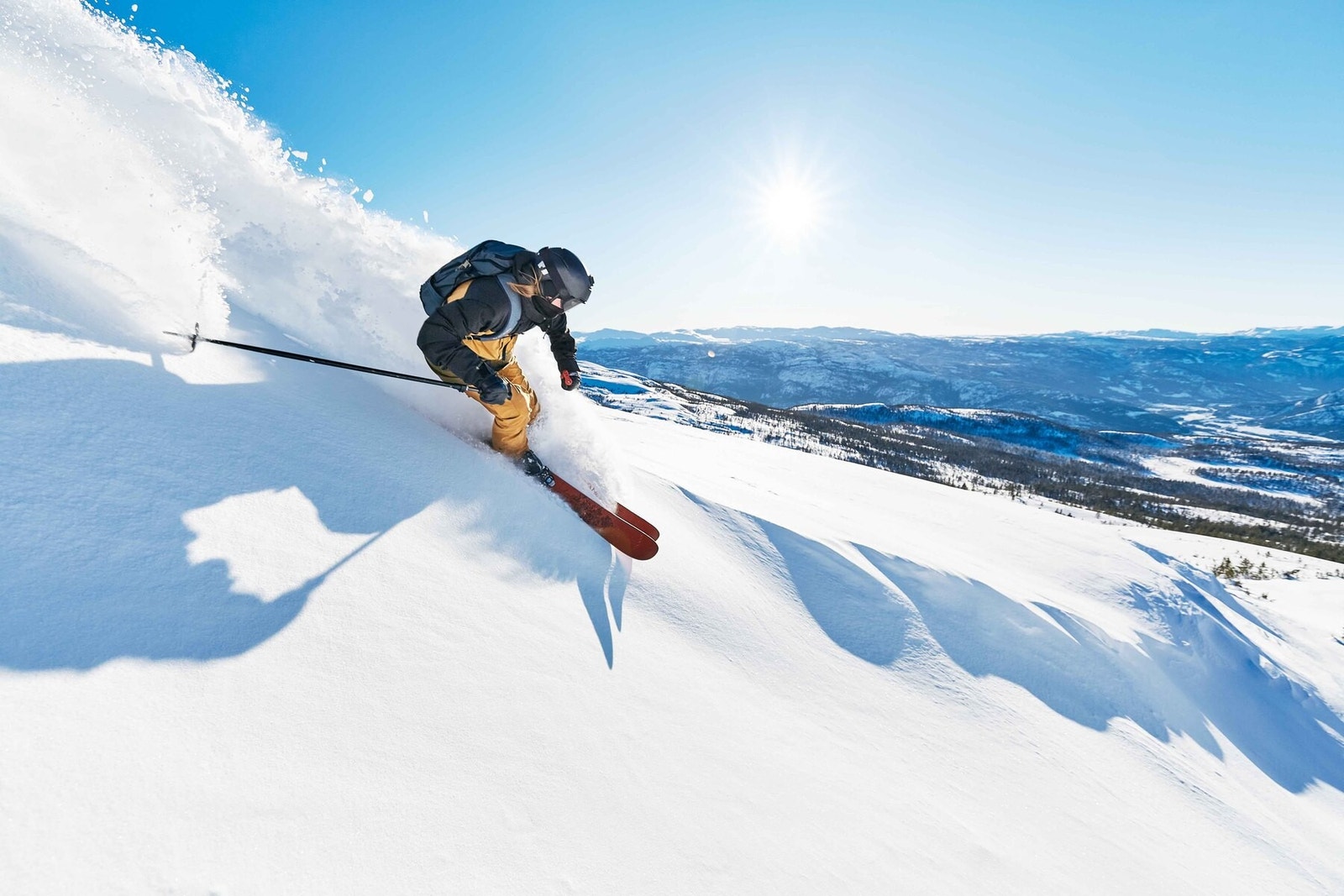 Fra alpinanlegget på Turufjell Galleribilde