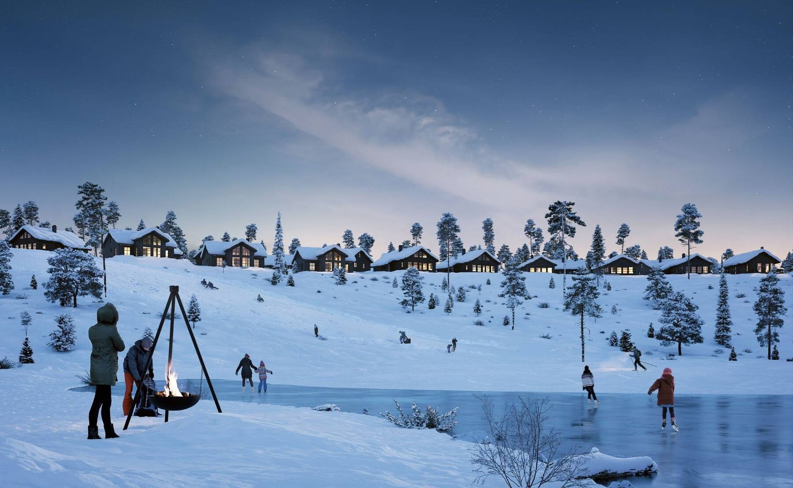 Illustrasjonsbilde fra Sprenåsgrenda Galleribilde