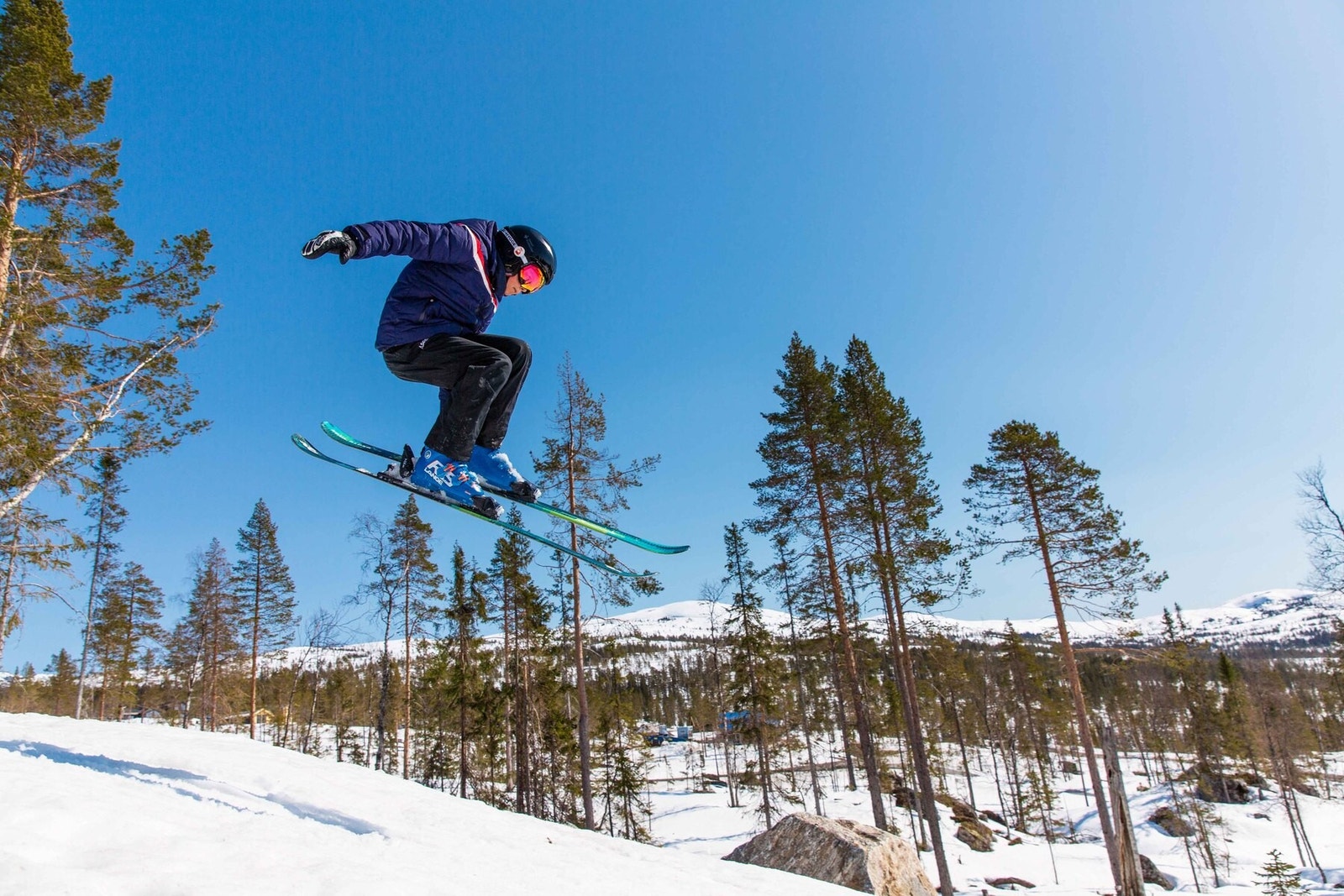 Fra alpinanlegget på Turufjell Galleribilde