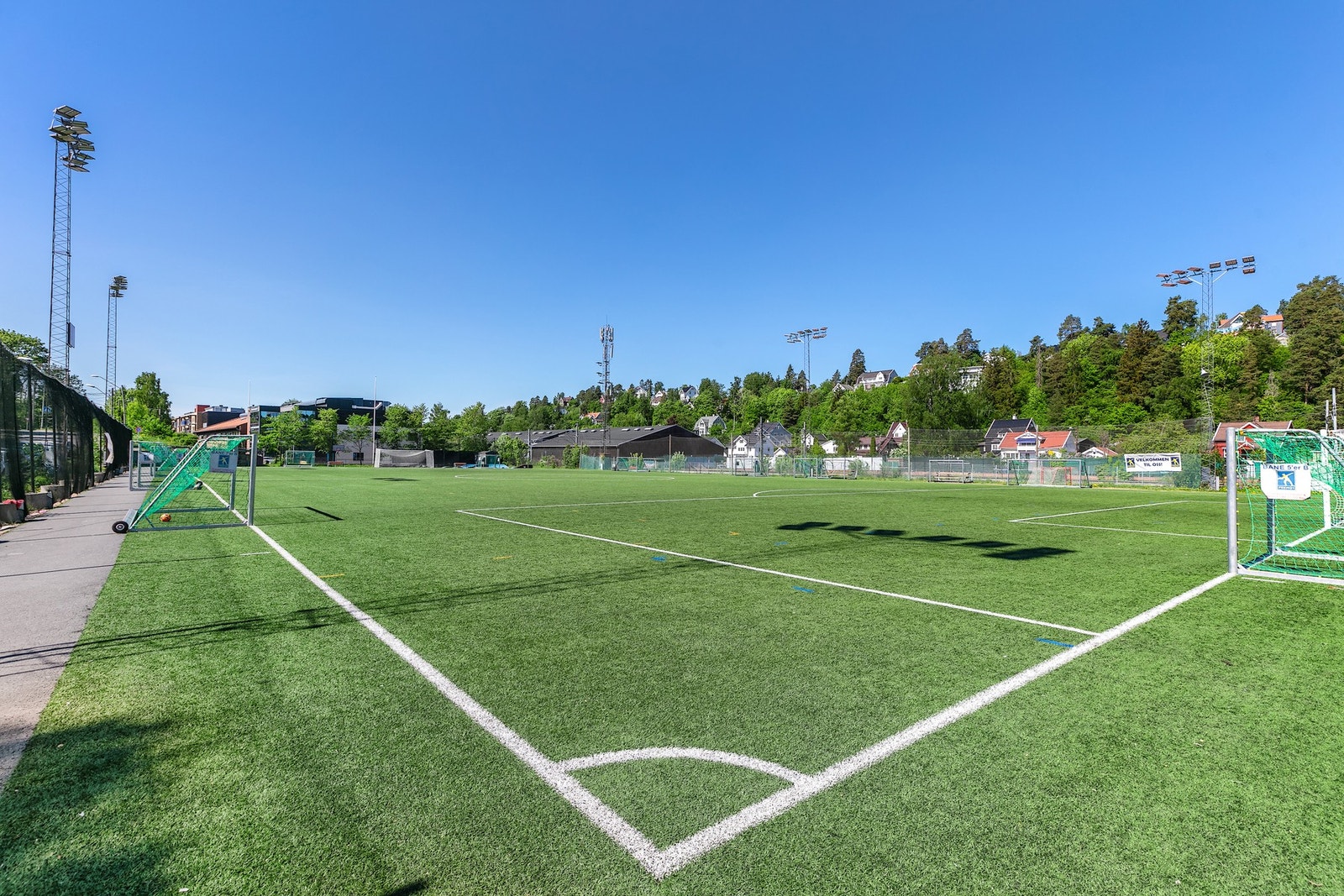 Nedre Stabekk byr på mange spennende idrettsmuligheter for både barn og voksne Galleribilde