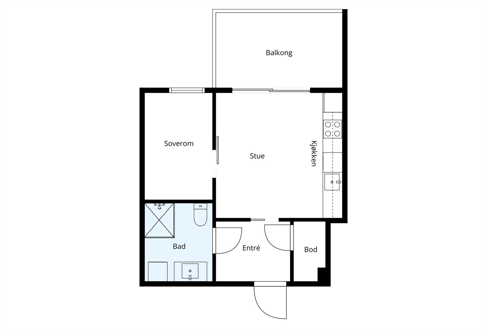 Plantegning. Galleribilde