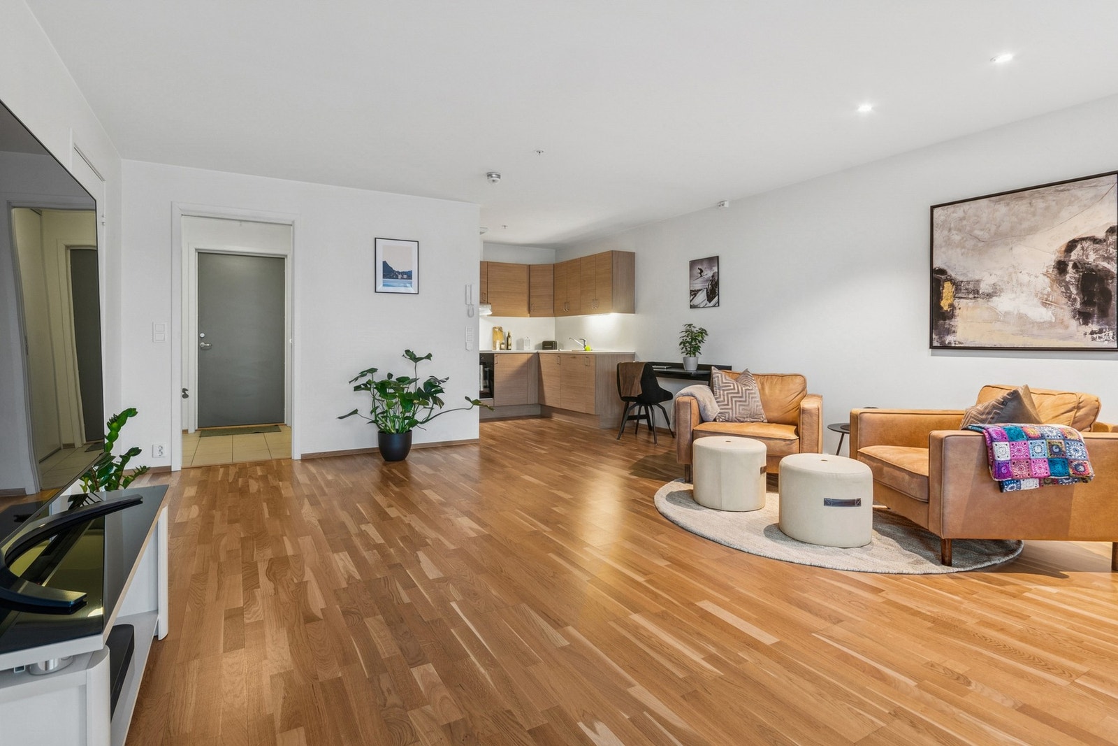 Leiligheten holder en god standard og har ingen TG2 eller TG3 punkter i tilstandsrapporten. Galleribilde