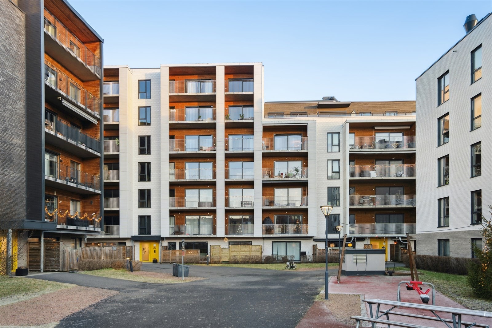 Leiligheten ligger i toppetasjen Galleribilde