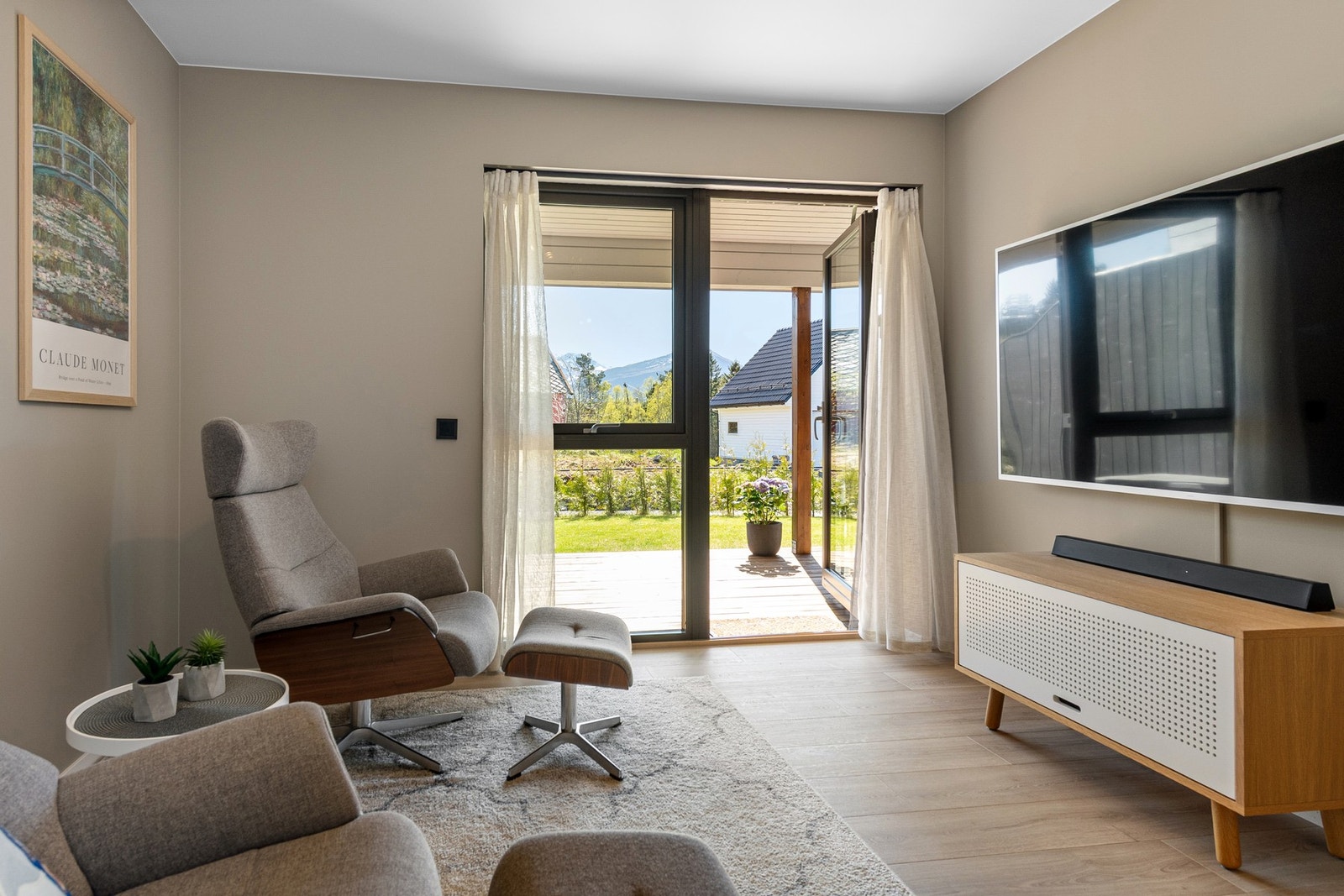 Fra kjellerstuen er det direkte utgang til - Galleribilde