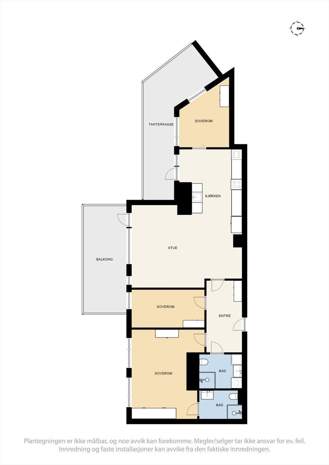 Plantegning - 7. etasje Galleribilde