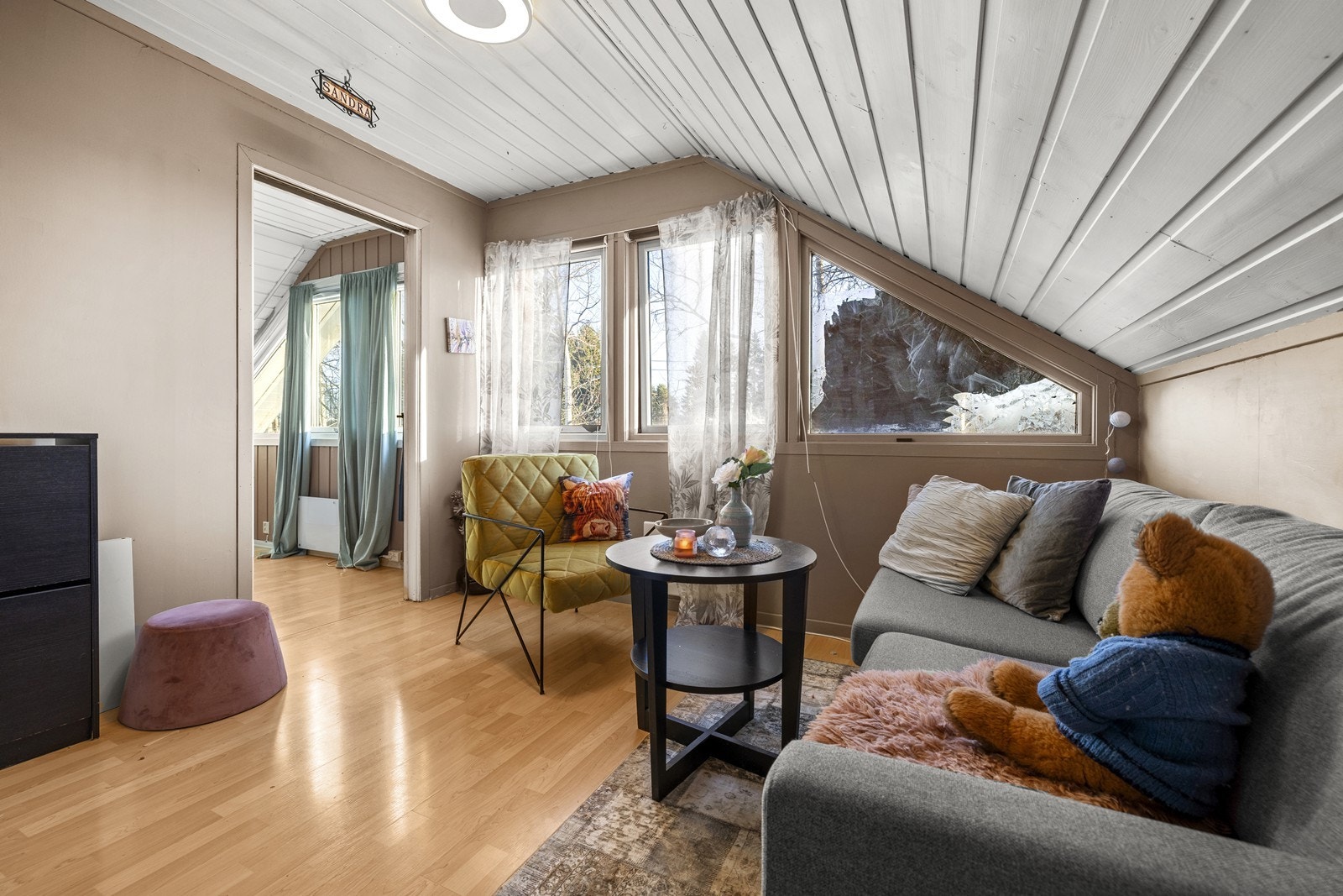 Fleksible rom som kan brukes som kontor, hobbyrom eller soverom Galleribilde