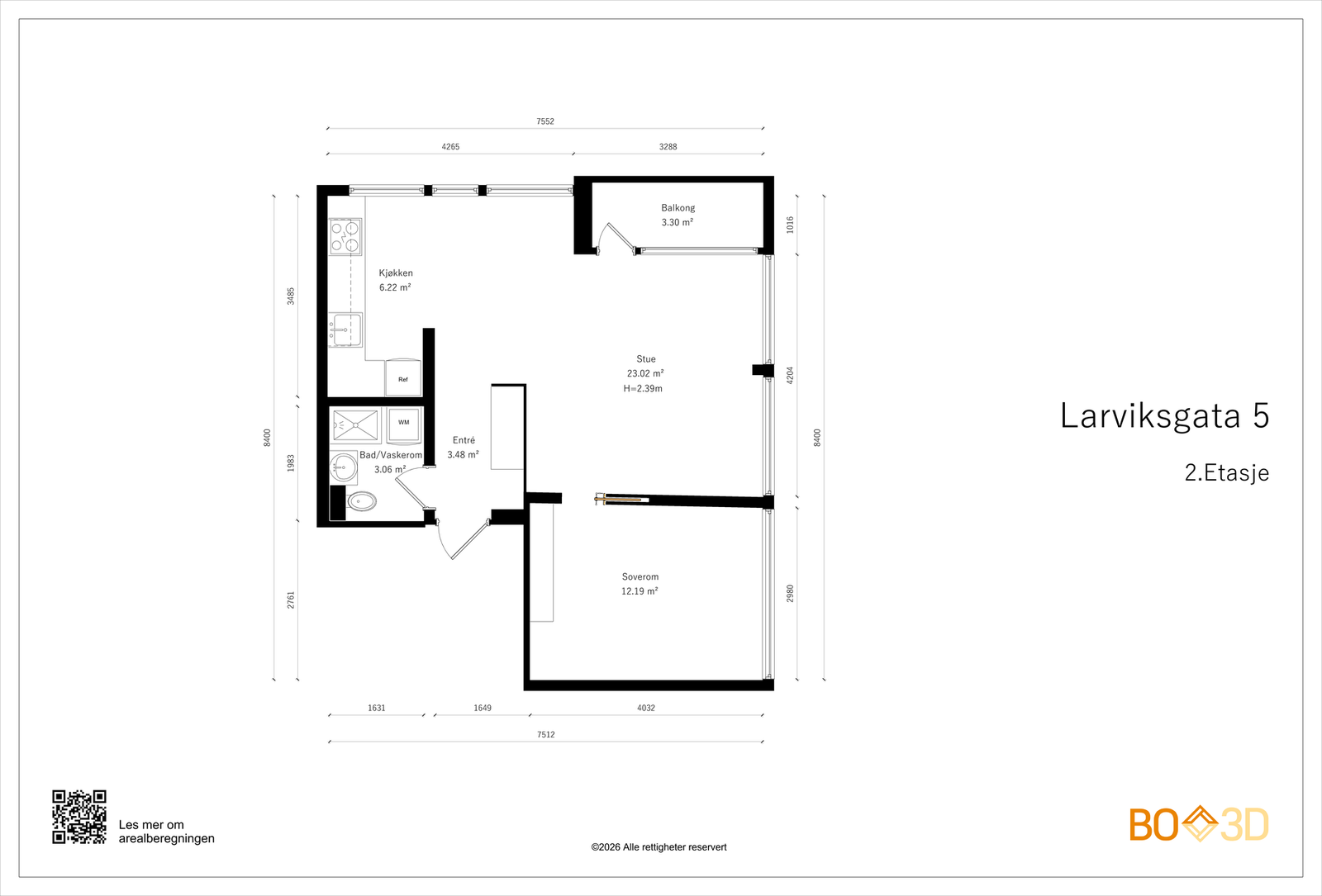 Dagens planløsning. Galleribilde