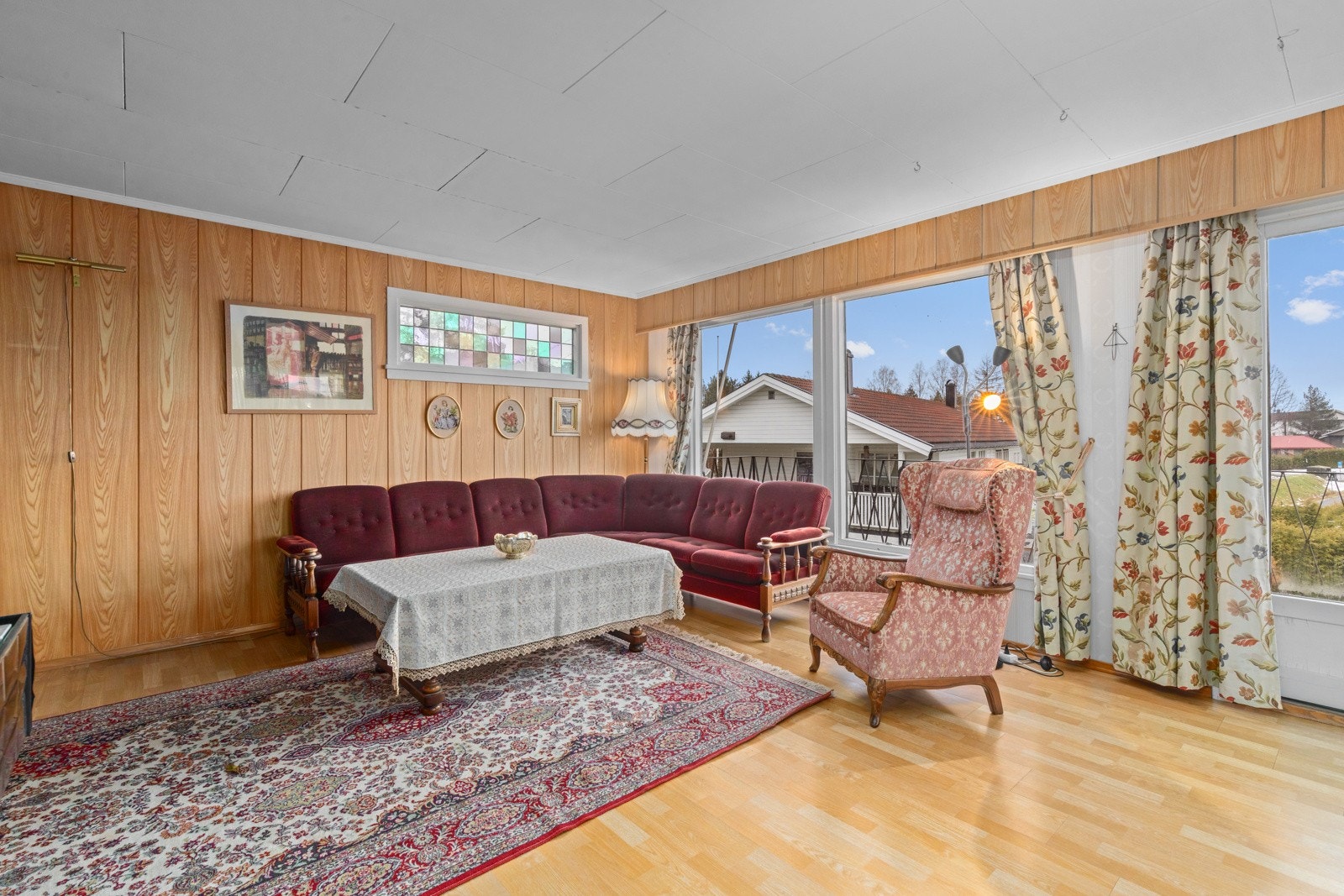 Koselig sofakrok. Galleribilde