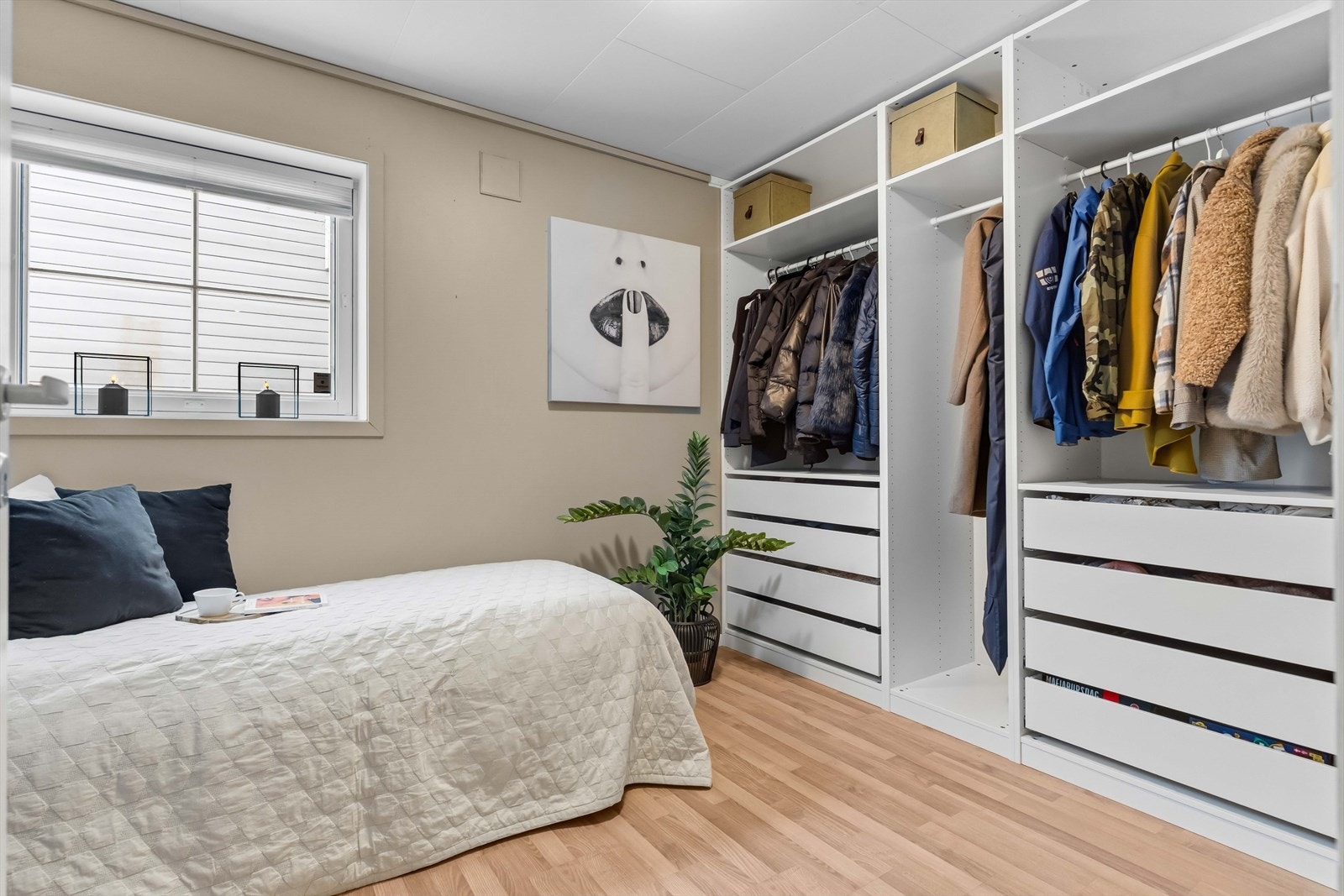 Soverommene egner seg like godt som gjesterom, barnerom eller hjemmekontor. Galleribilde