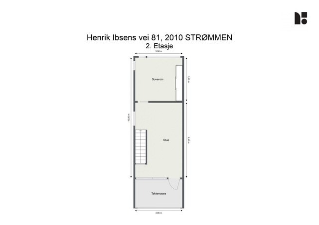 Plantegning - 2. etasje Galleribilde